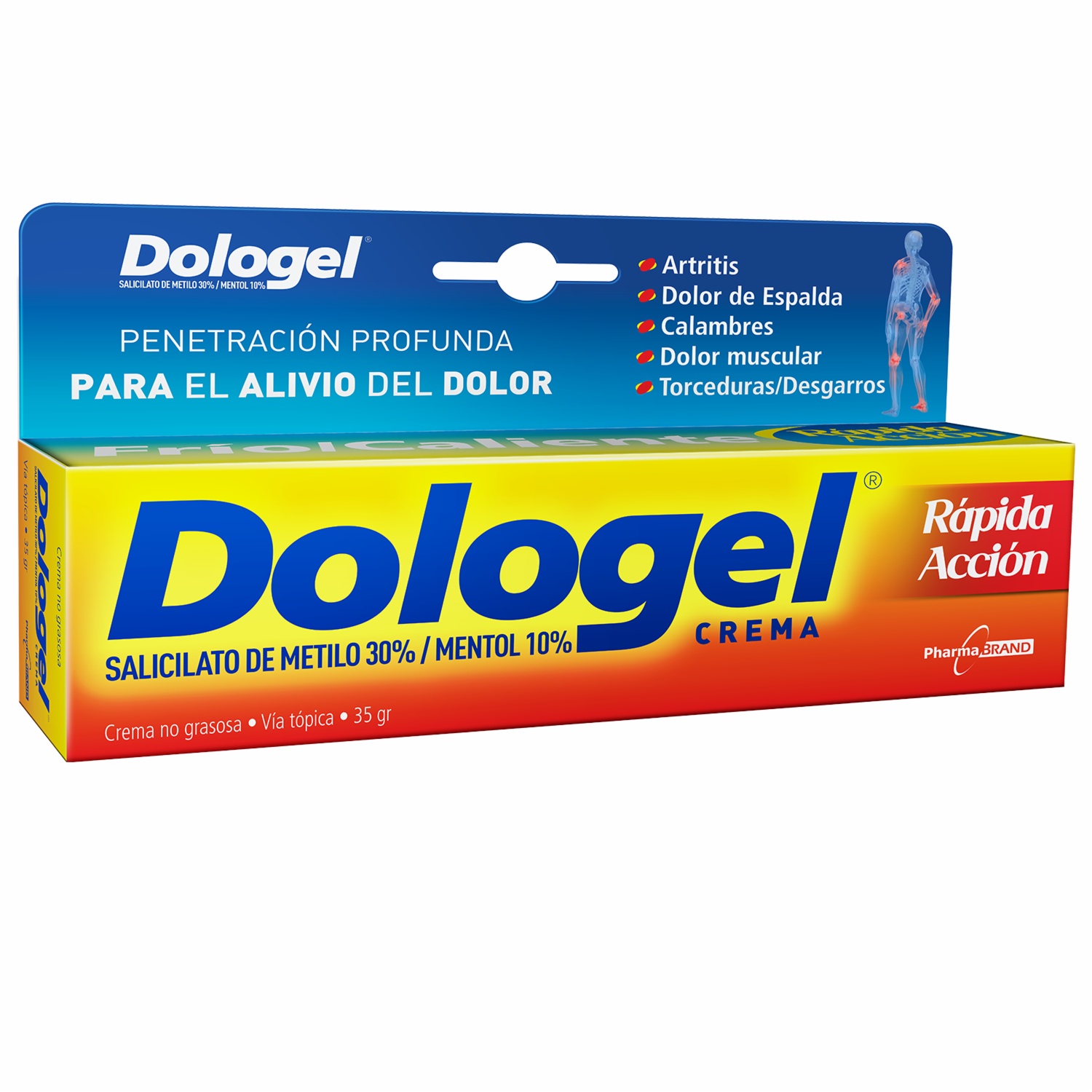 Crema Analgésica De Tratamiento Para El Dolor DOLOGEL 35 G
