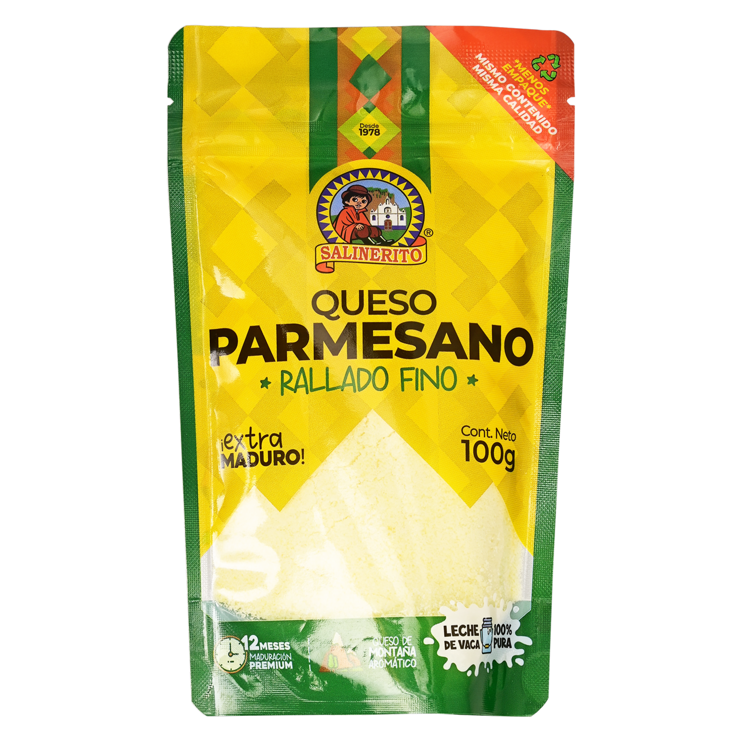 Queso Parmesano Rallado SALINERITO 100 G