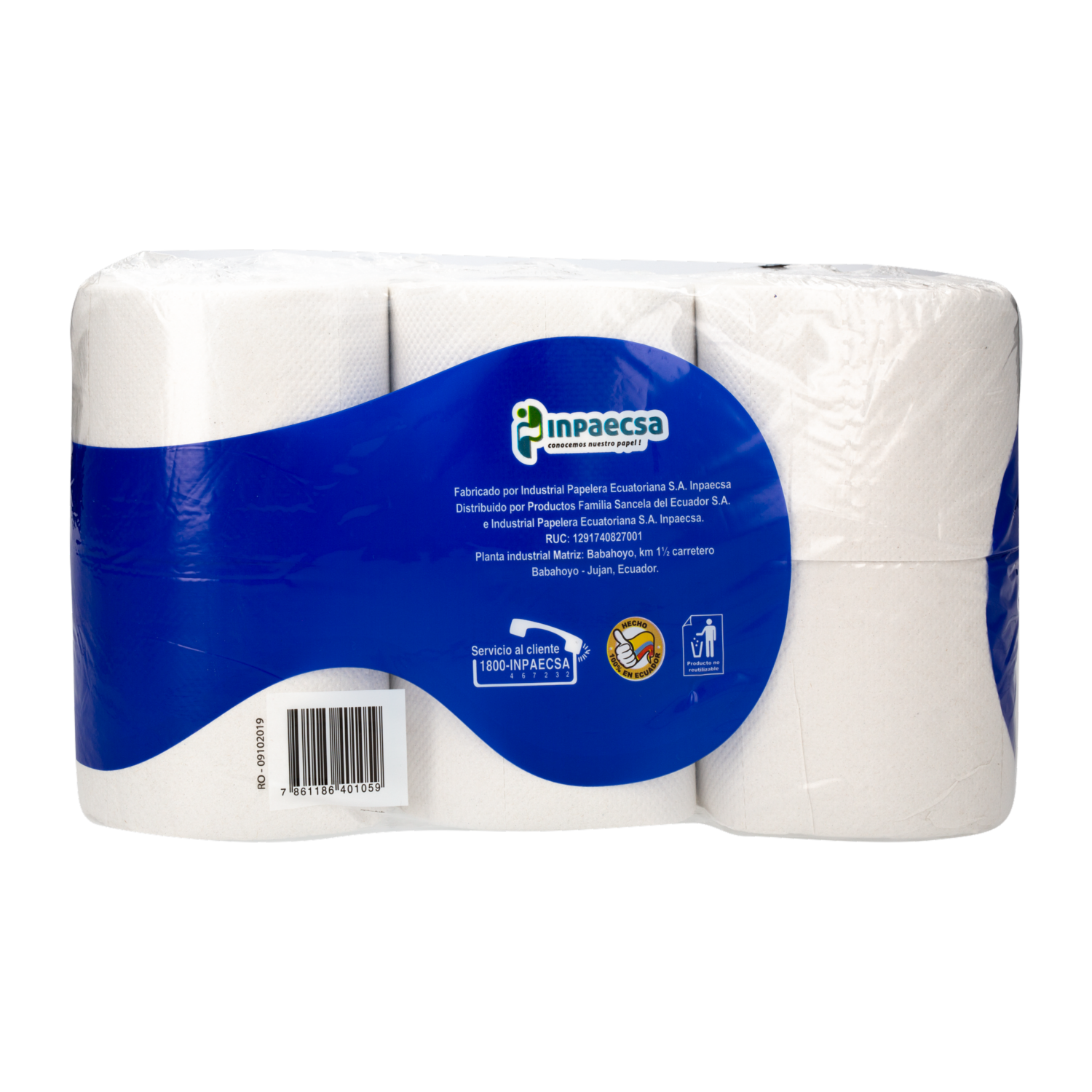 Papel Higiénico Rollazo HADA 12 Rollos