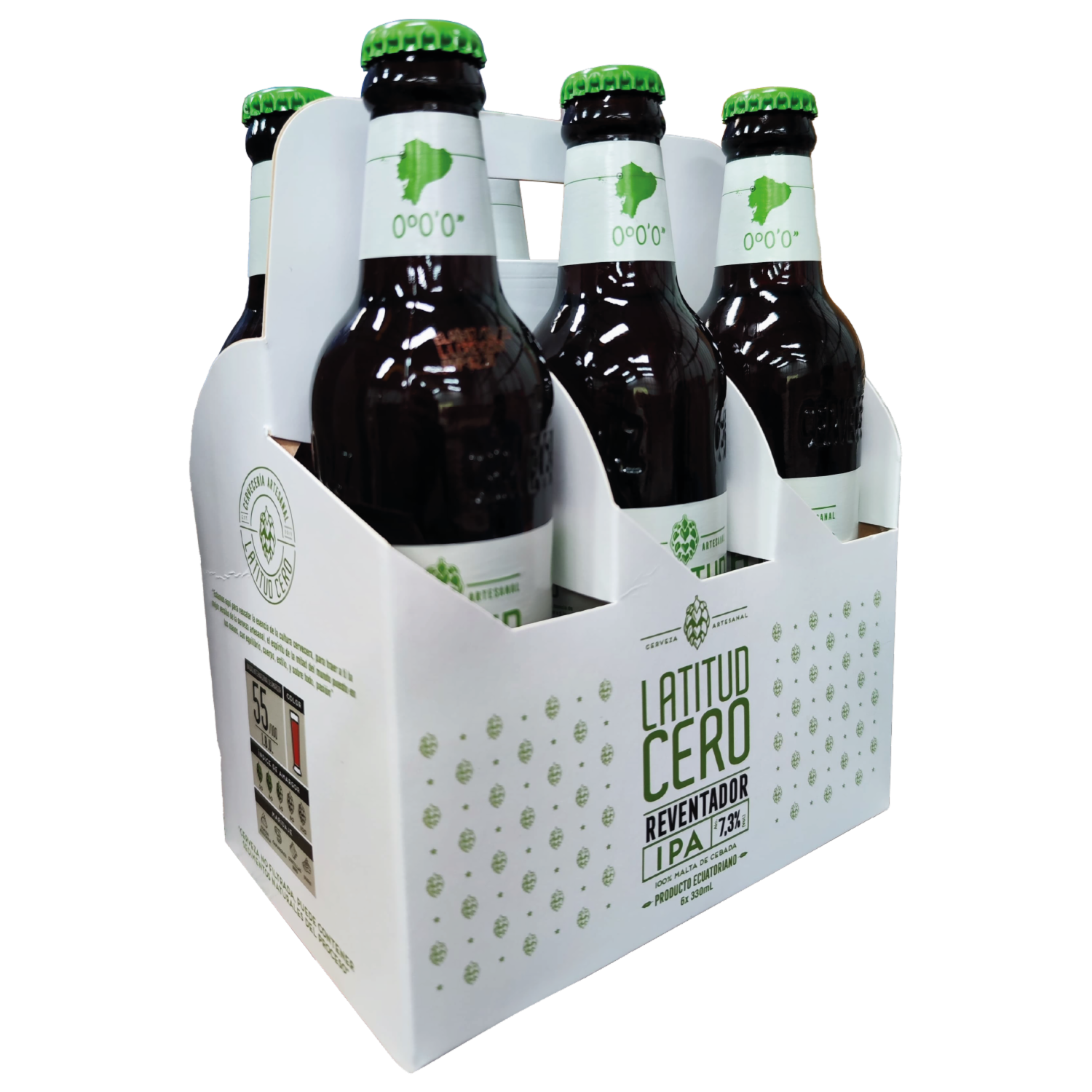 Cerveza Reventador LATITUD CERO 1980 Ml