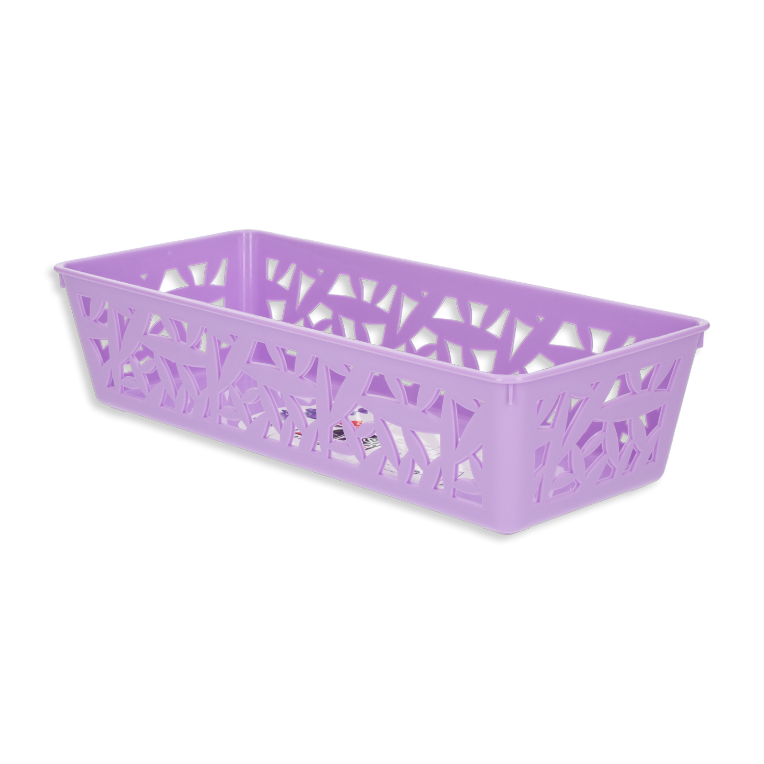 Canastilla Papiro Lavanda Violeta CASA PICA Mediana