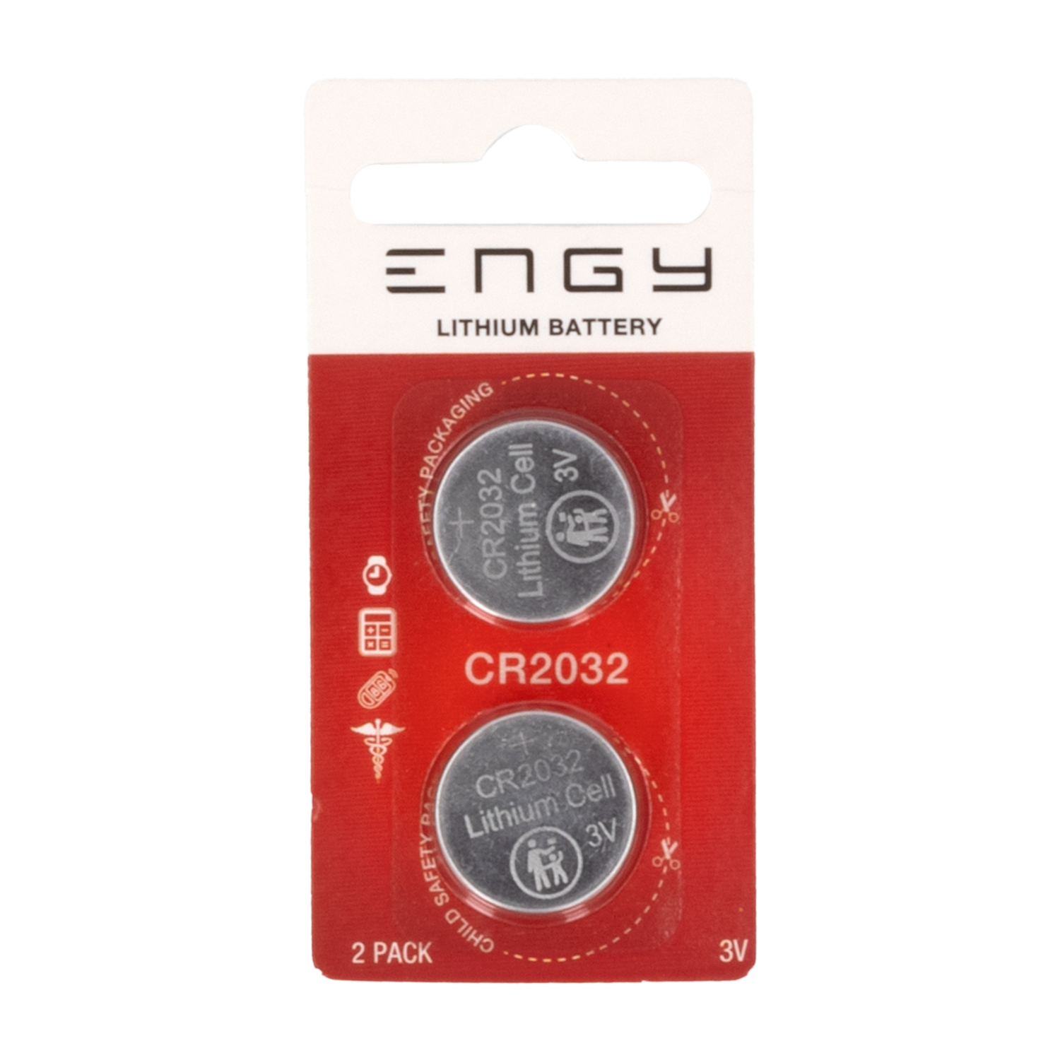 Micro Batería 2032 Lithium ENGY X 2 Uds