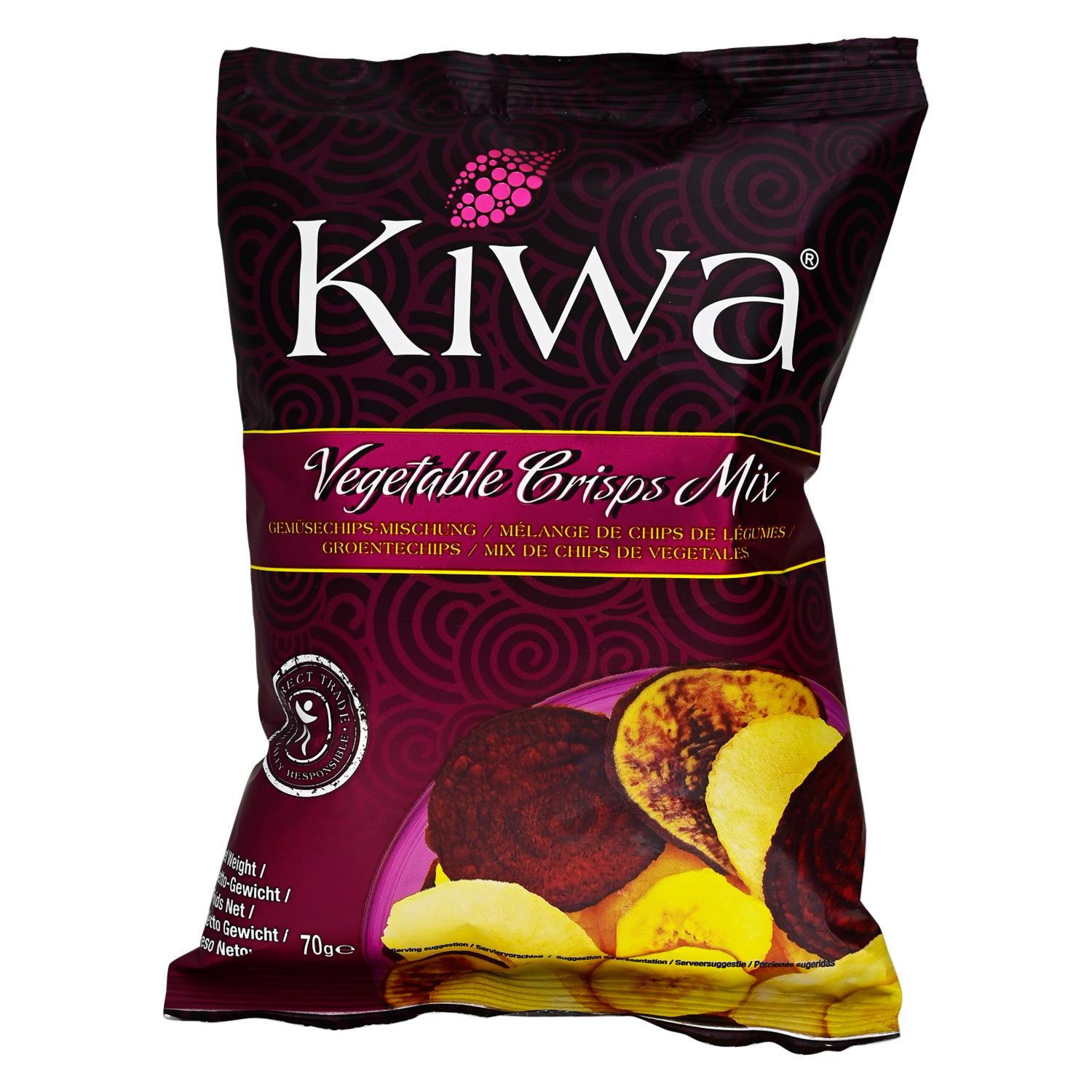 Chips Vegetales Mix KIWA 70 G
