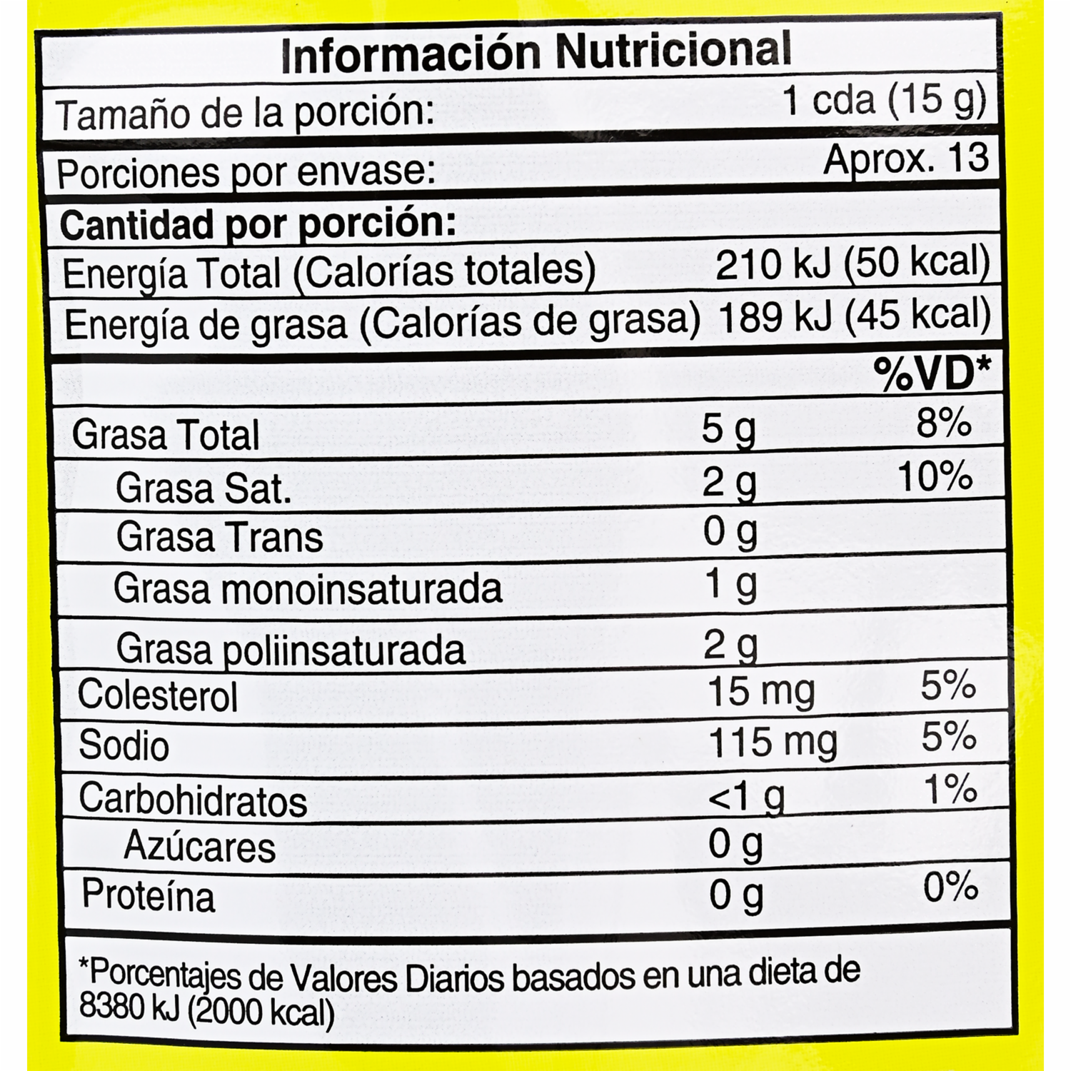 Mayonesa Salsa Amarilla MARCELLO’S 200 g