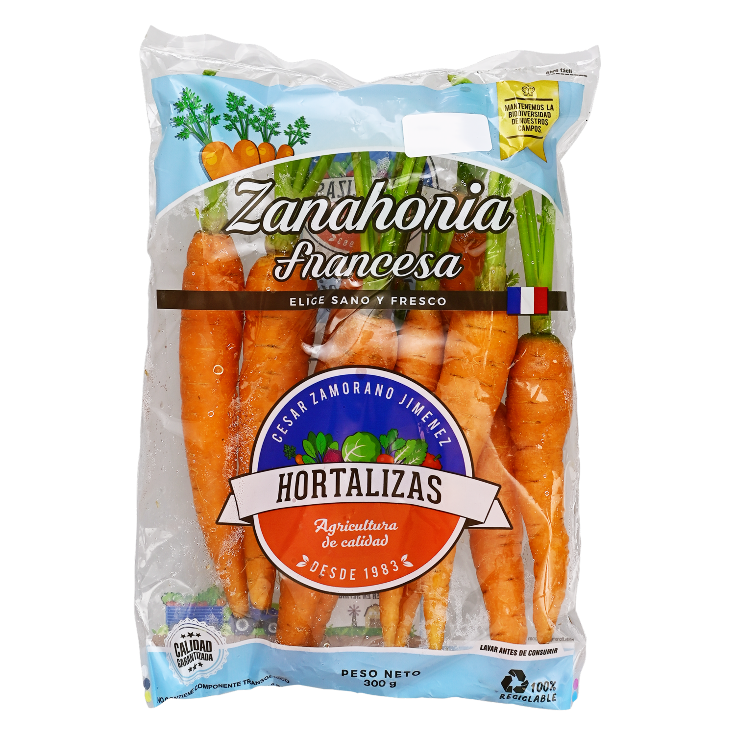 Zanahoria Francesa ZAMORANO 300 G