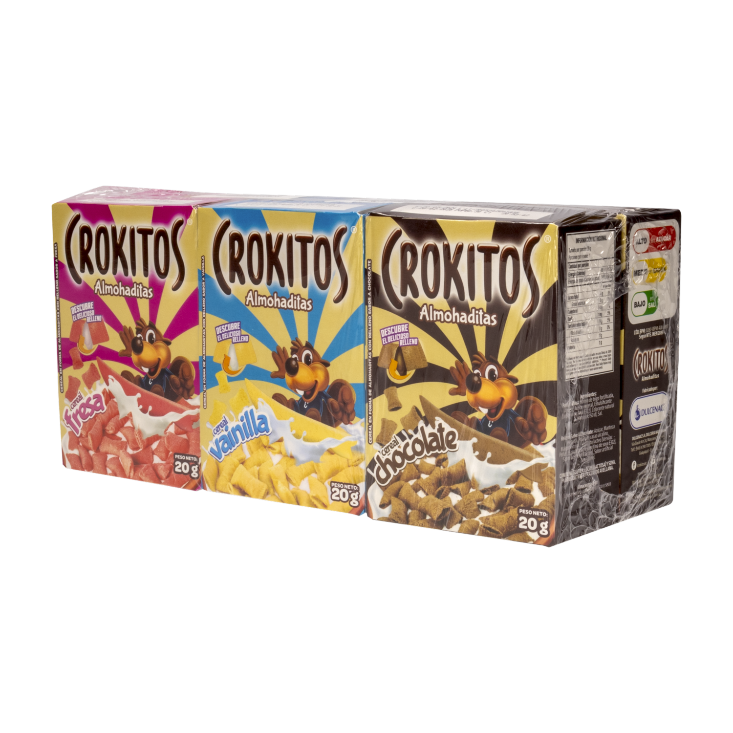 Cereal Almohaditas CROKITOS 6 X 20 g
