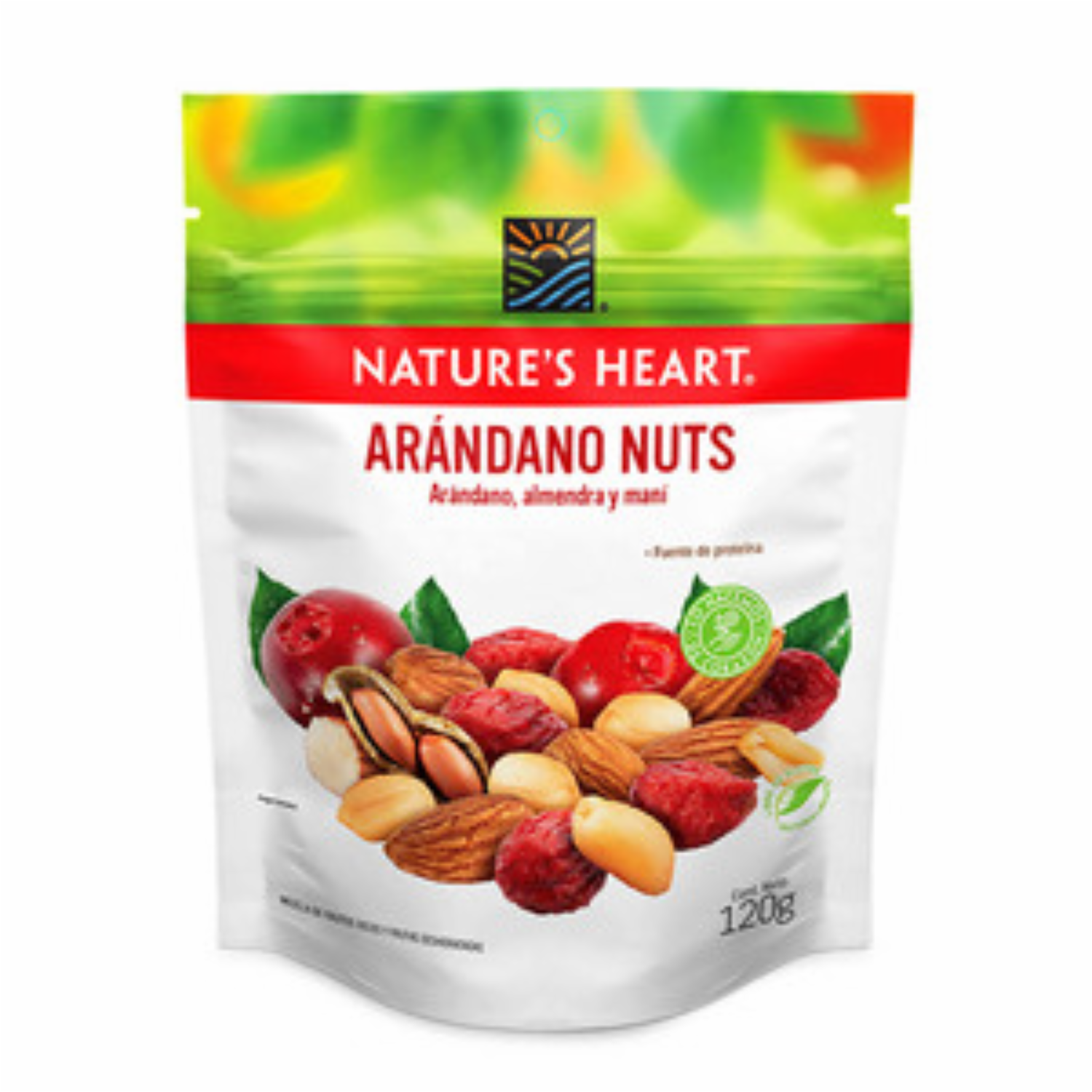 Frutos Secos Arándano Y Nueces NATURE’S HEART 120 g