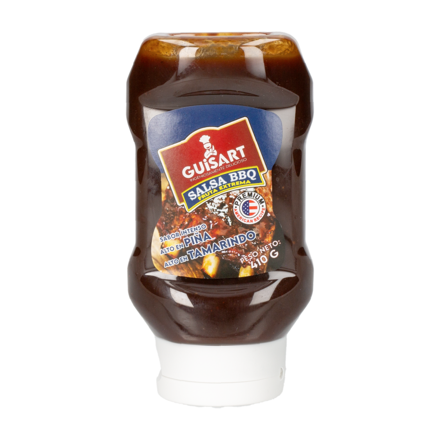 Salsa Bbq Fruta Extrema Piña Y Tamarindo GUISART 410 G