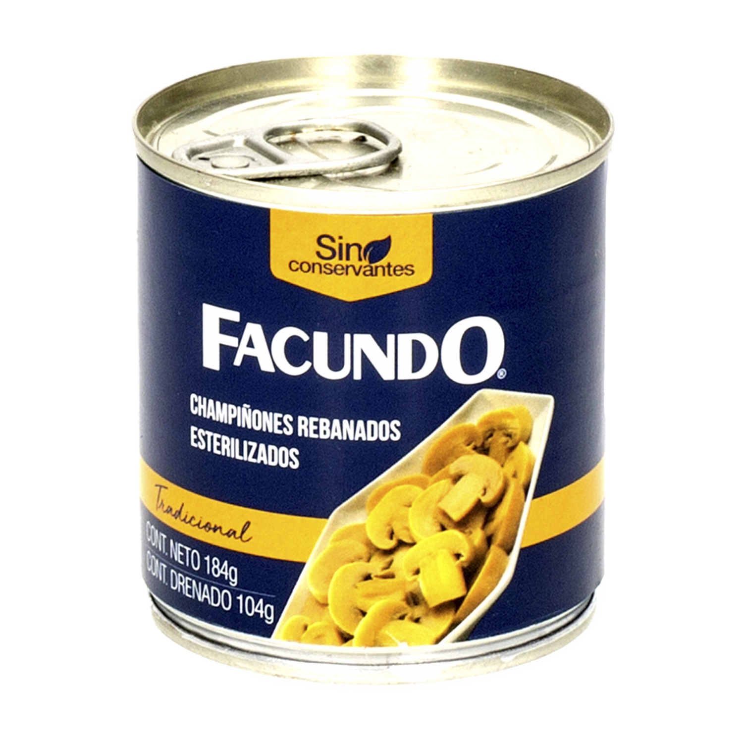 Champiñones Rebanados FACUNDO 184 G