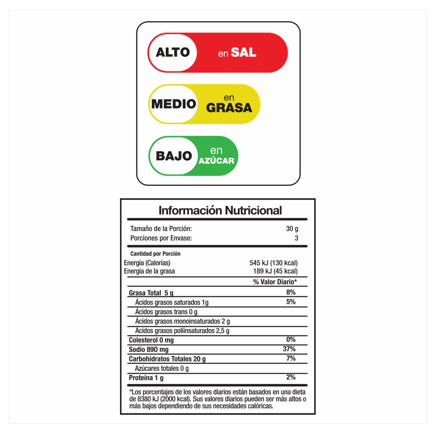 Aritos De Cebolla Sabor A Chile Y Limón OLÉ 100 G