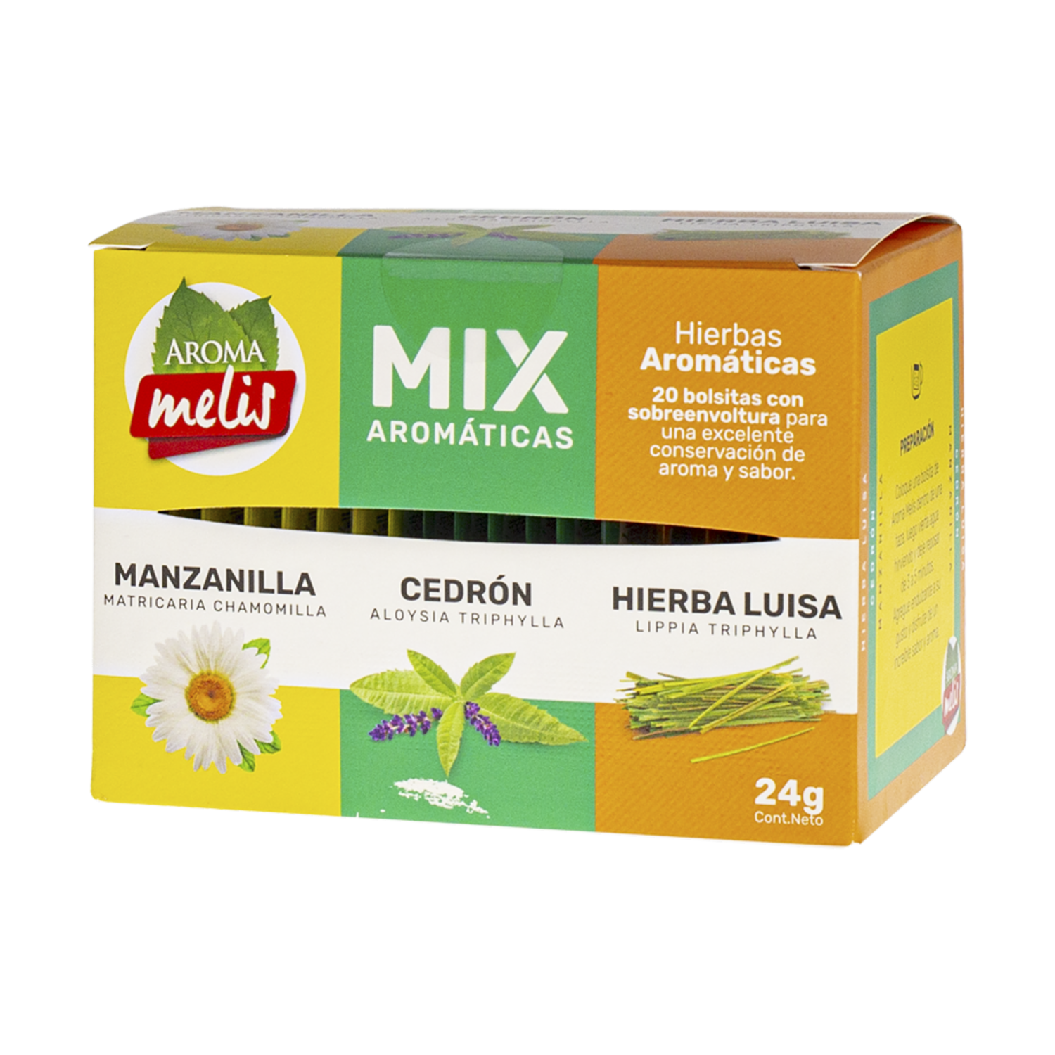 Té Mix De Sabores AROMA MELIS 24 G