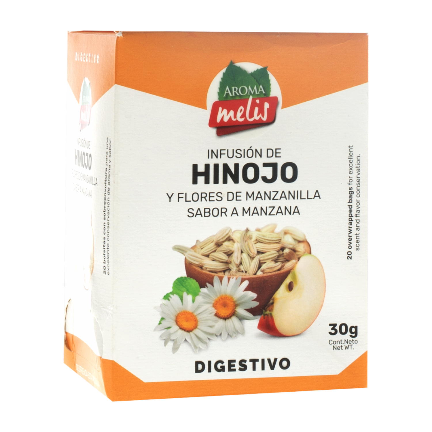 Infusión De Hinojo Y Manzanilla AROMA MELIS 30 G