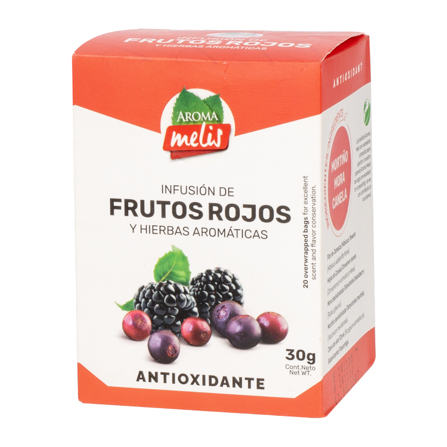 Infusión De Frutos Rojos Antioxidante AROMA MELIS 30 G
