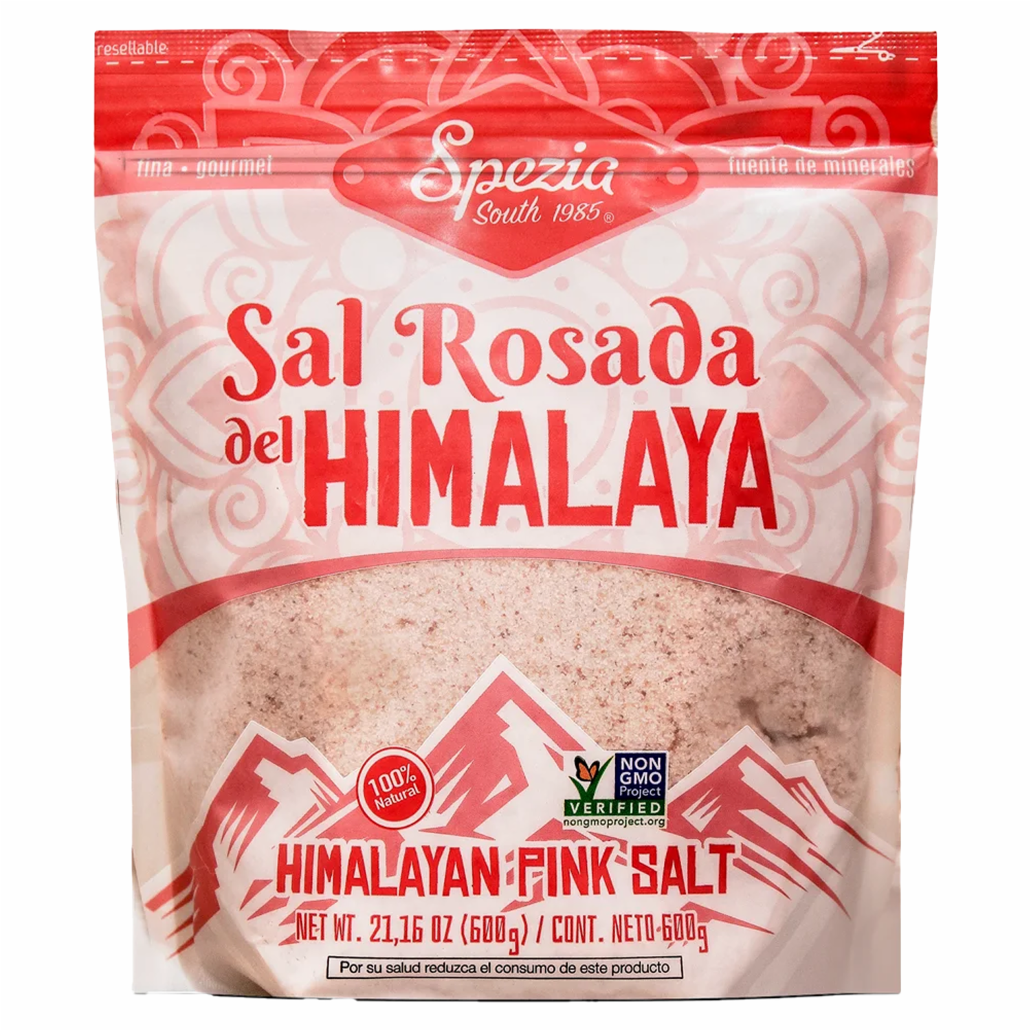 Sal Rosada Del Himalaya SPEZIA 600 G
