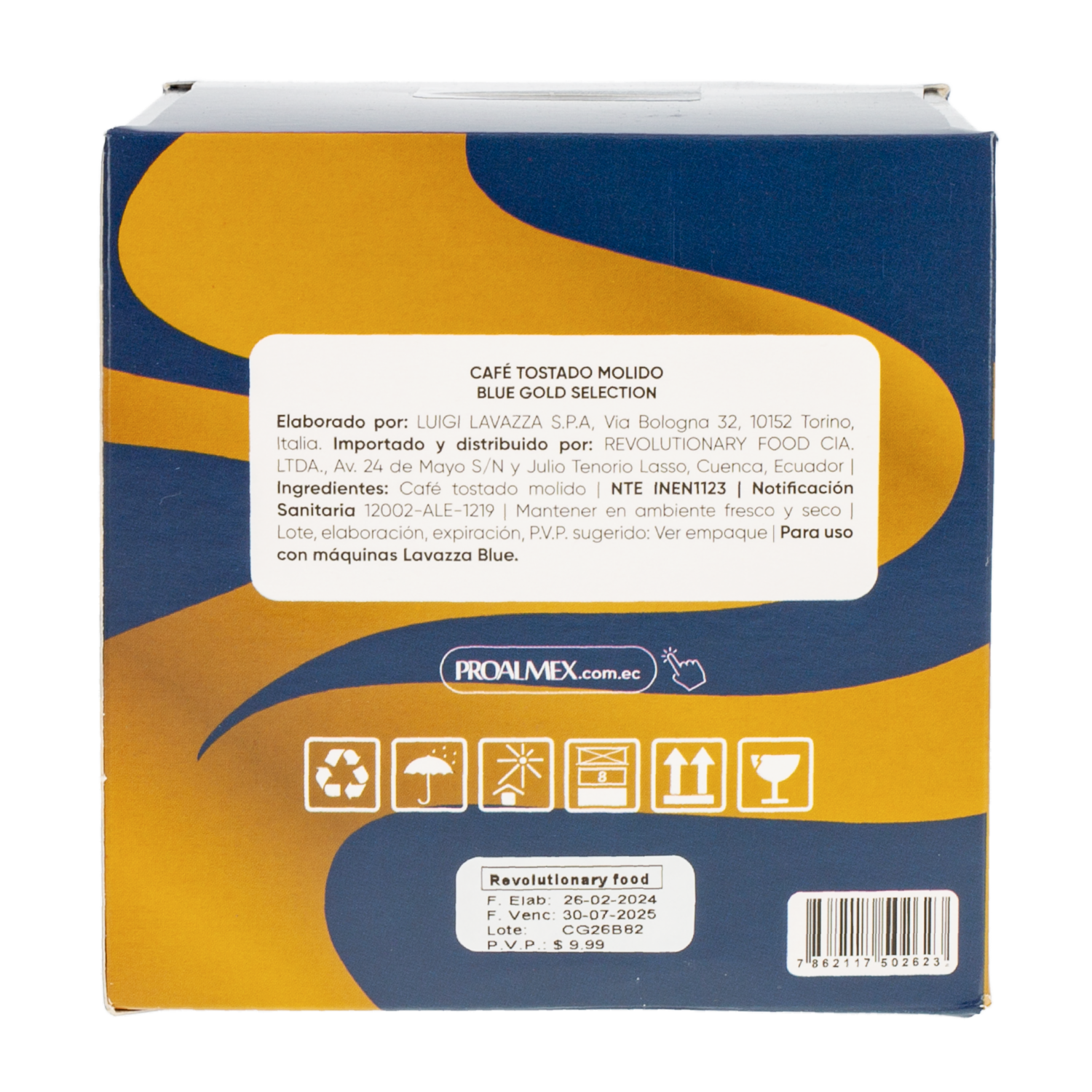 Café En Cápsulas Blue Top Class LAVAZZA 75 G