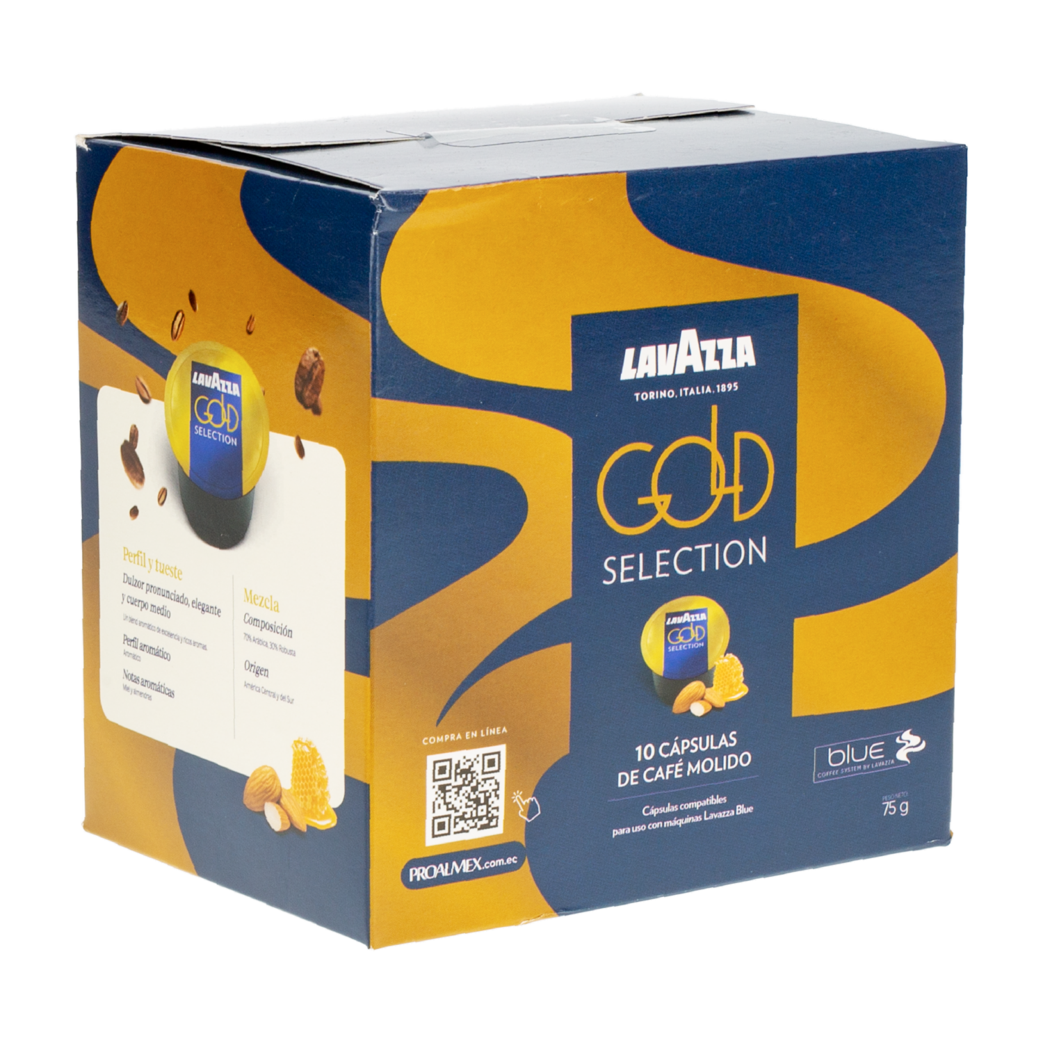Café En Cápsulas Blue Top Class LAVAZZA 75 G
