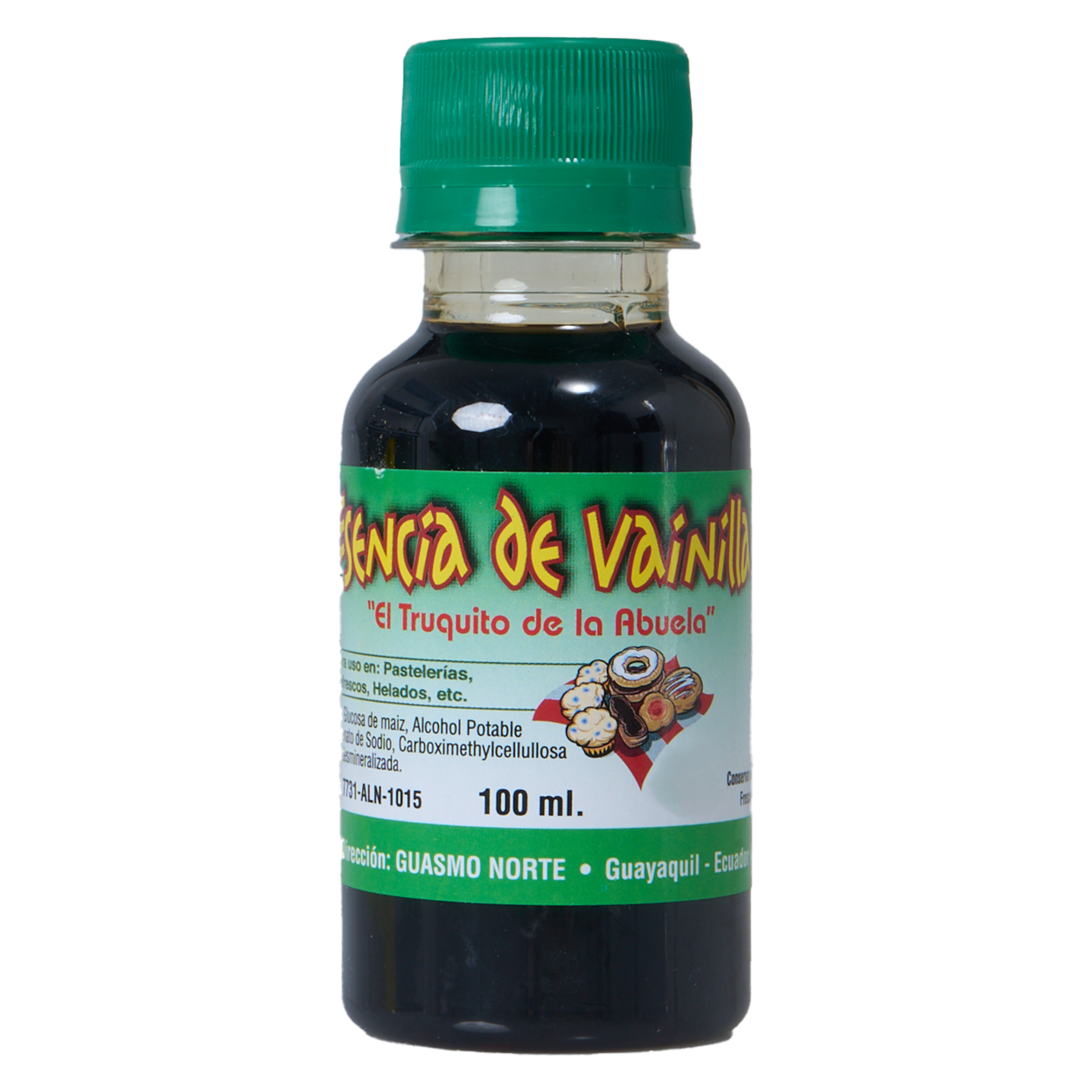 Esencia De Vainilla Tradicional EL TRUQUITO DE LA ABUELA 100ml
