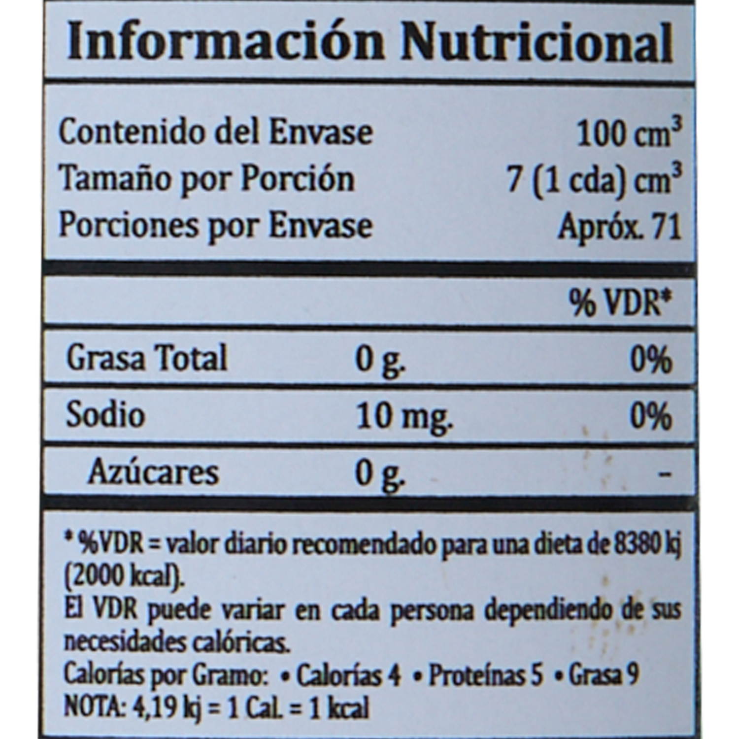 Esencia De Vainilla Tradicional EL TRUQUITO DE LA ABUELA 100ml