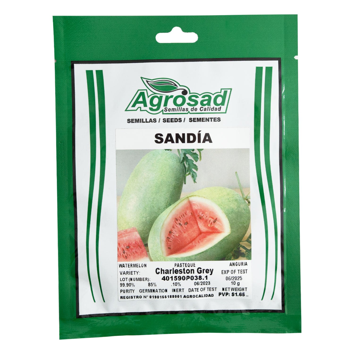 Semillas De Sandía Charleston Grey CF GRANEL 10 g