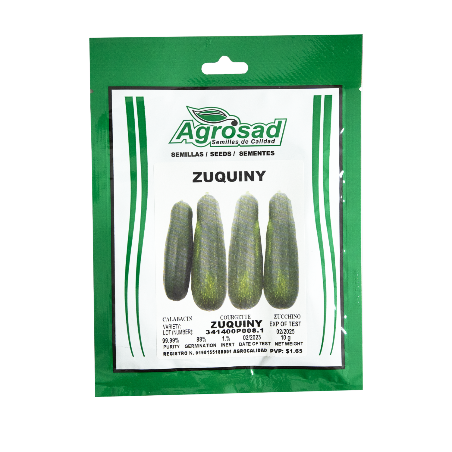 Semillas De Zuquini Black Beuty AGROSAD 10 g