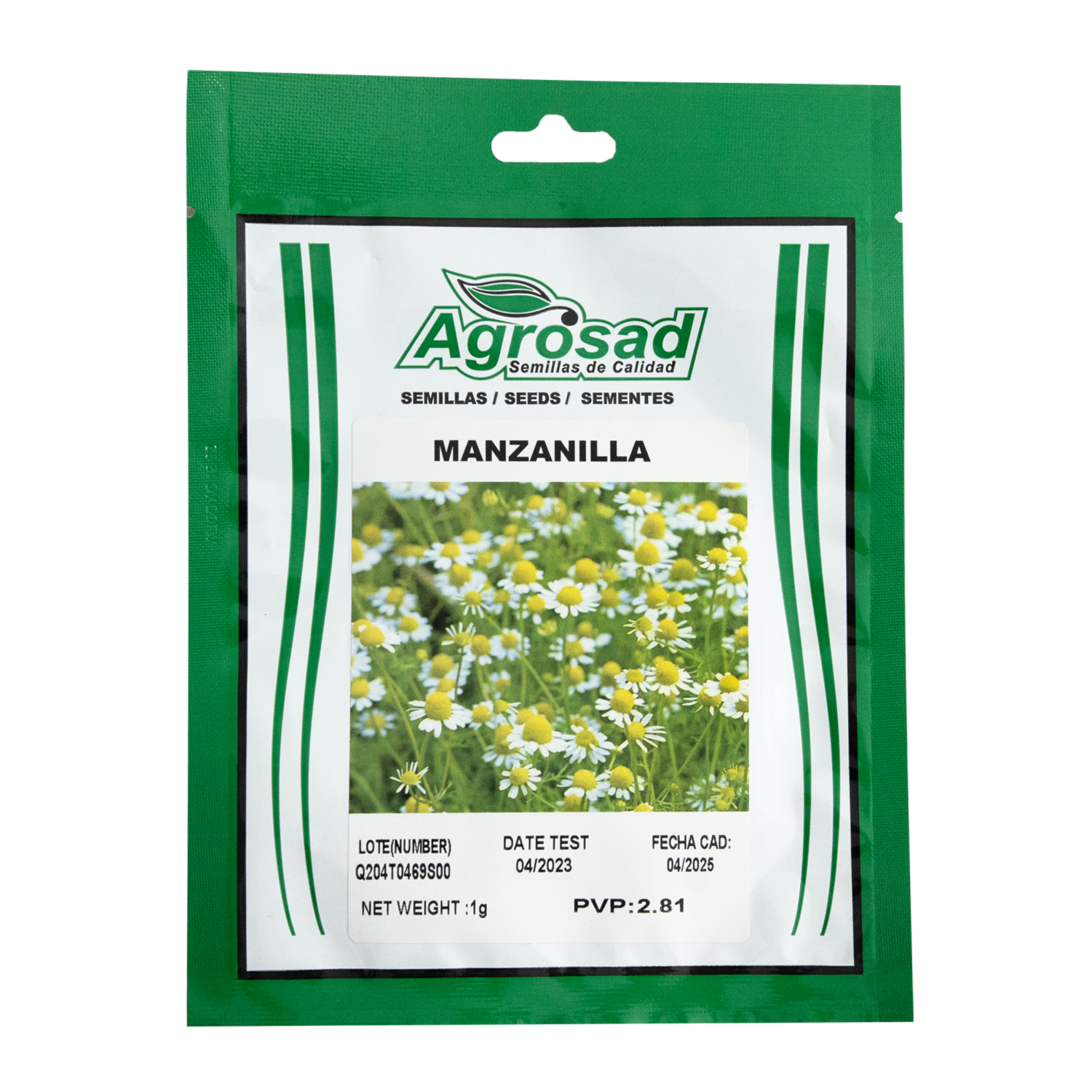 Semillas De Manzanilla AGROSAD 1 g