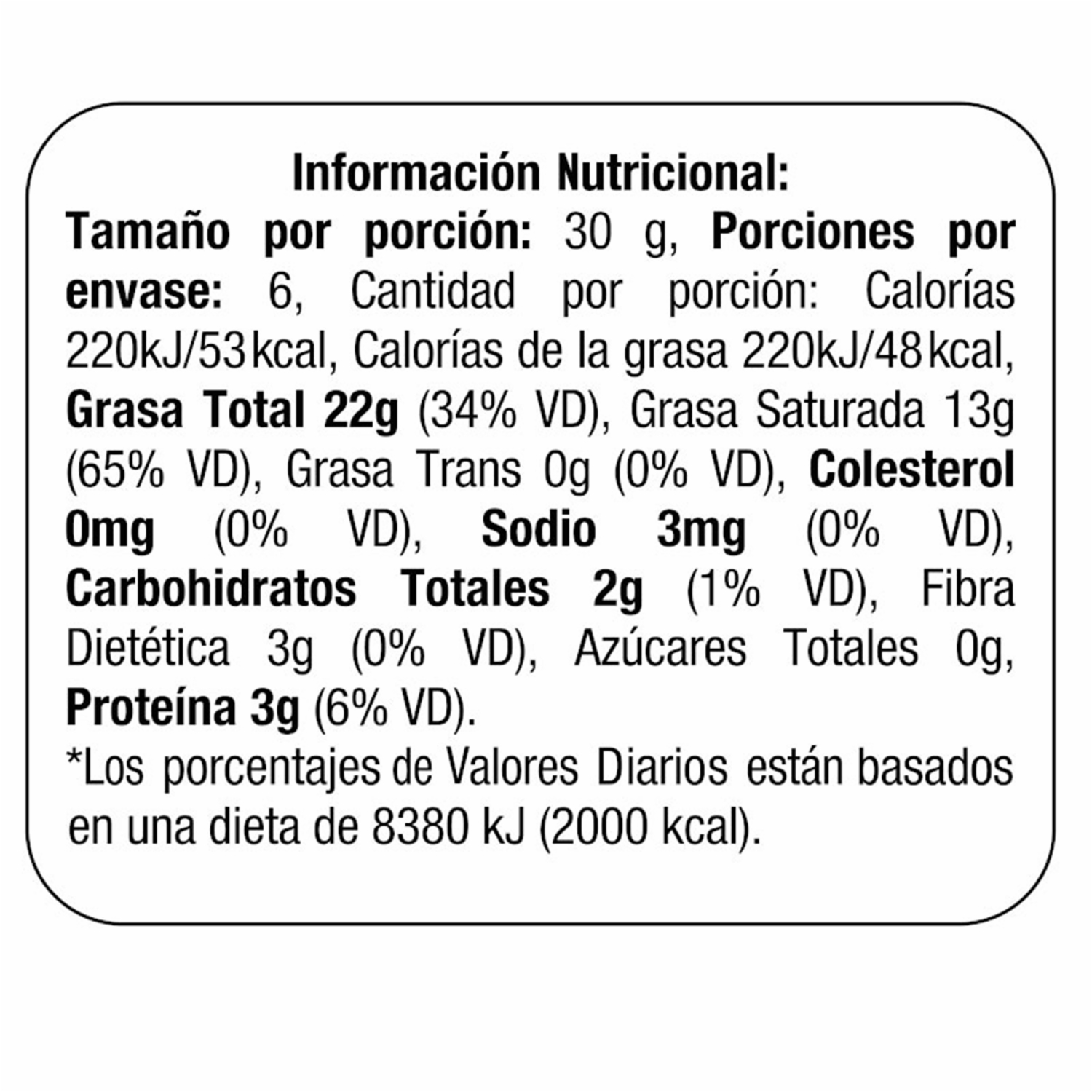 Nuez De Macadamia Tostada KARAY 180 g