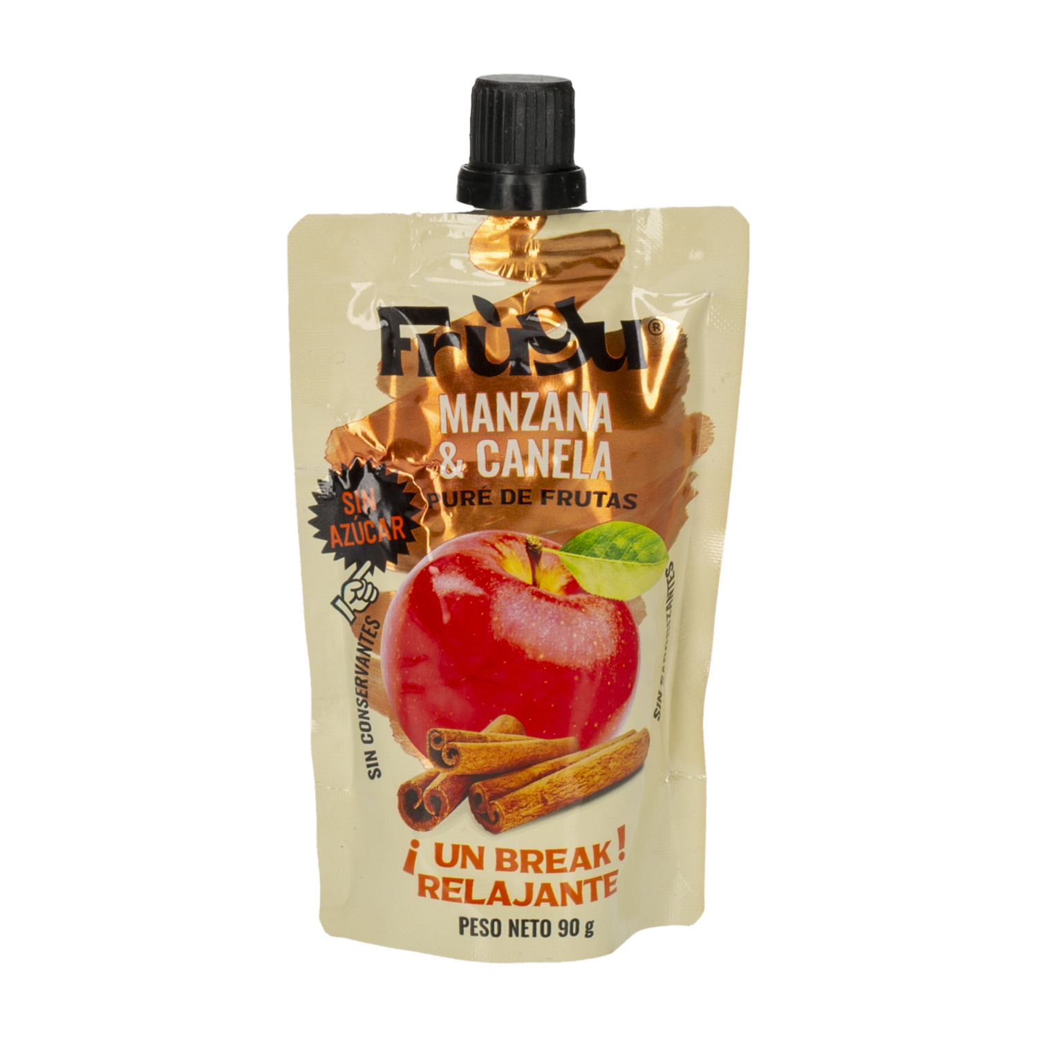 Pure De Manzana Y Canela FRÚYU 90 g