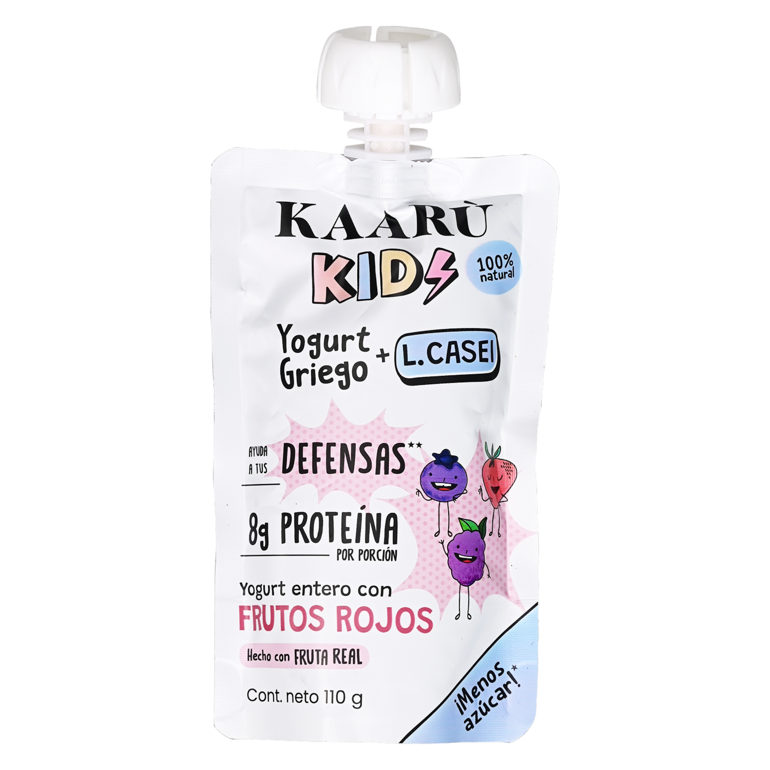 Yogurt Griego Kids Frutos Rojos KAARÙ 110 G