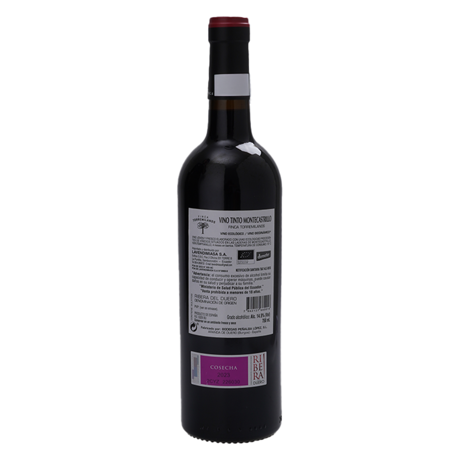 Vino Tinto Montecastrill FINCA TORREMILANOS 750 ml