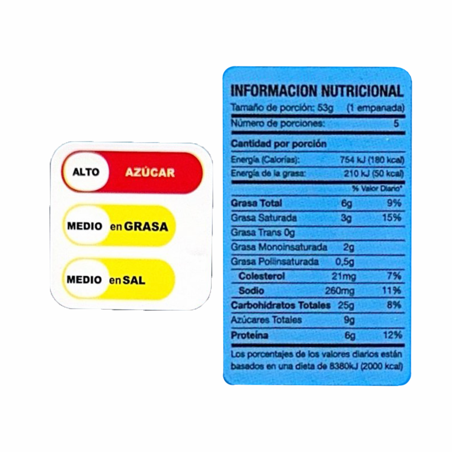Empanadas Rellenas De Mejido Listas Para Freir TATY X 5 Uds 265 G