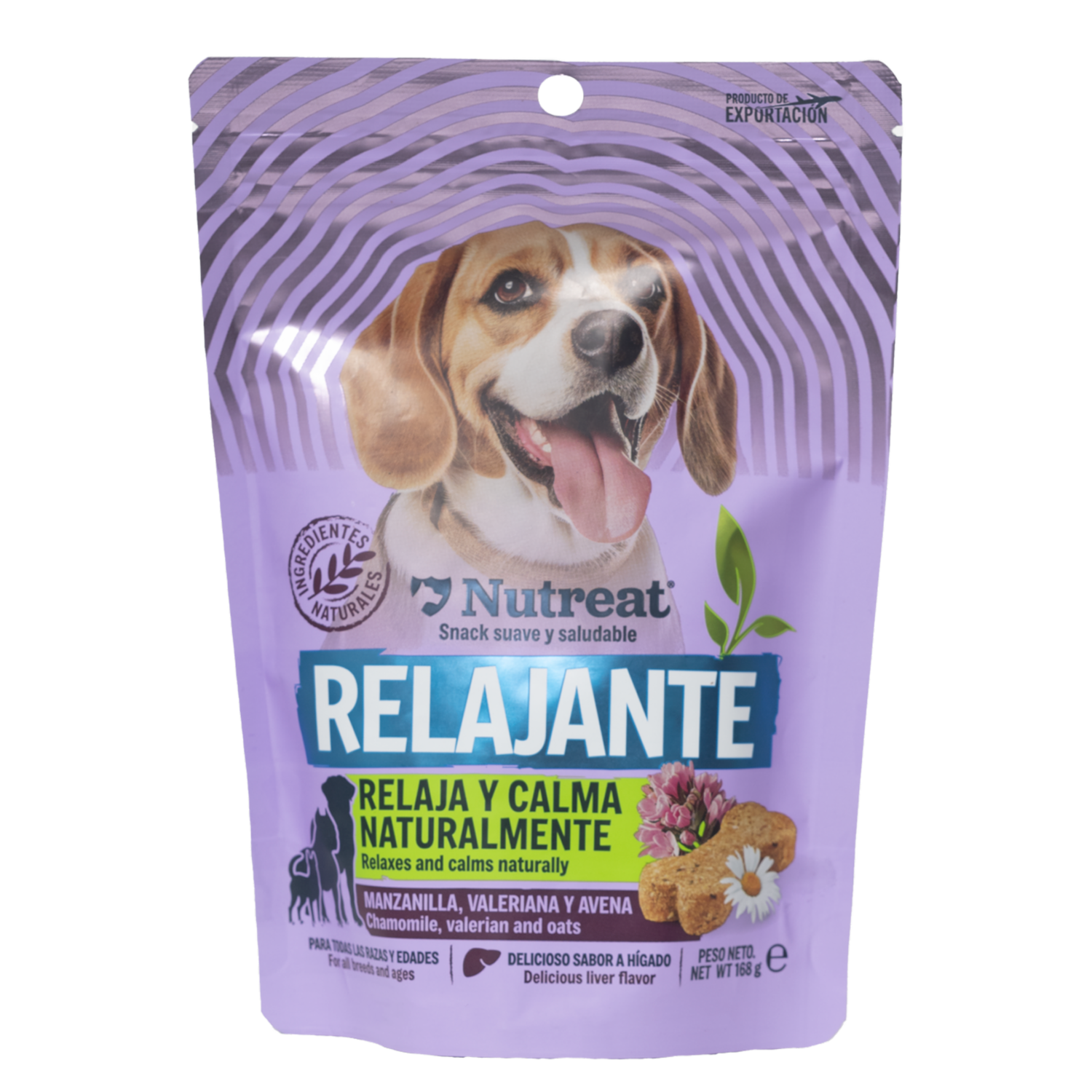 Snack Para Perros Relajante NUTREAT 168 G