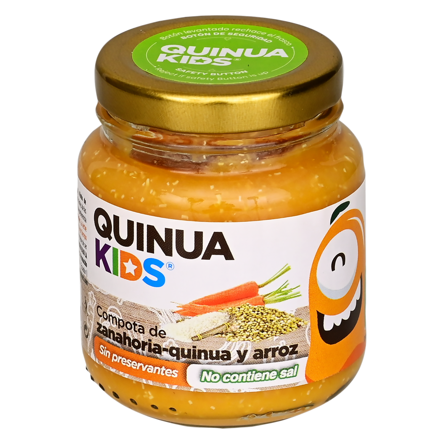 Compota De Zanahoria Quinua Y Arroz QUINUAKIDS 113 g