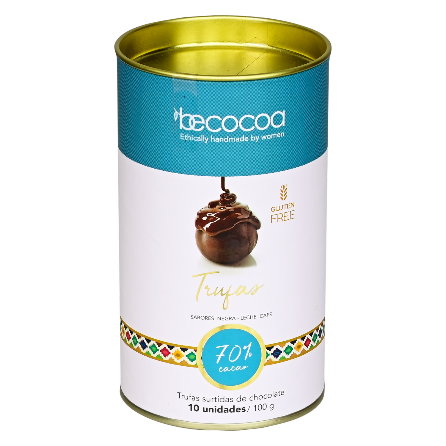 Chocolate Negro Truffles BE COCOA 100 g