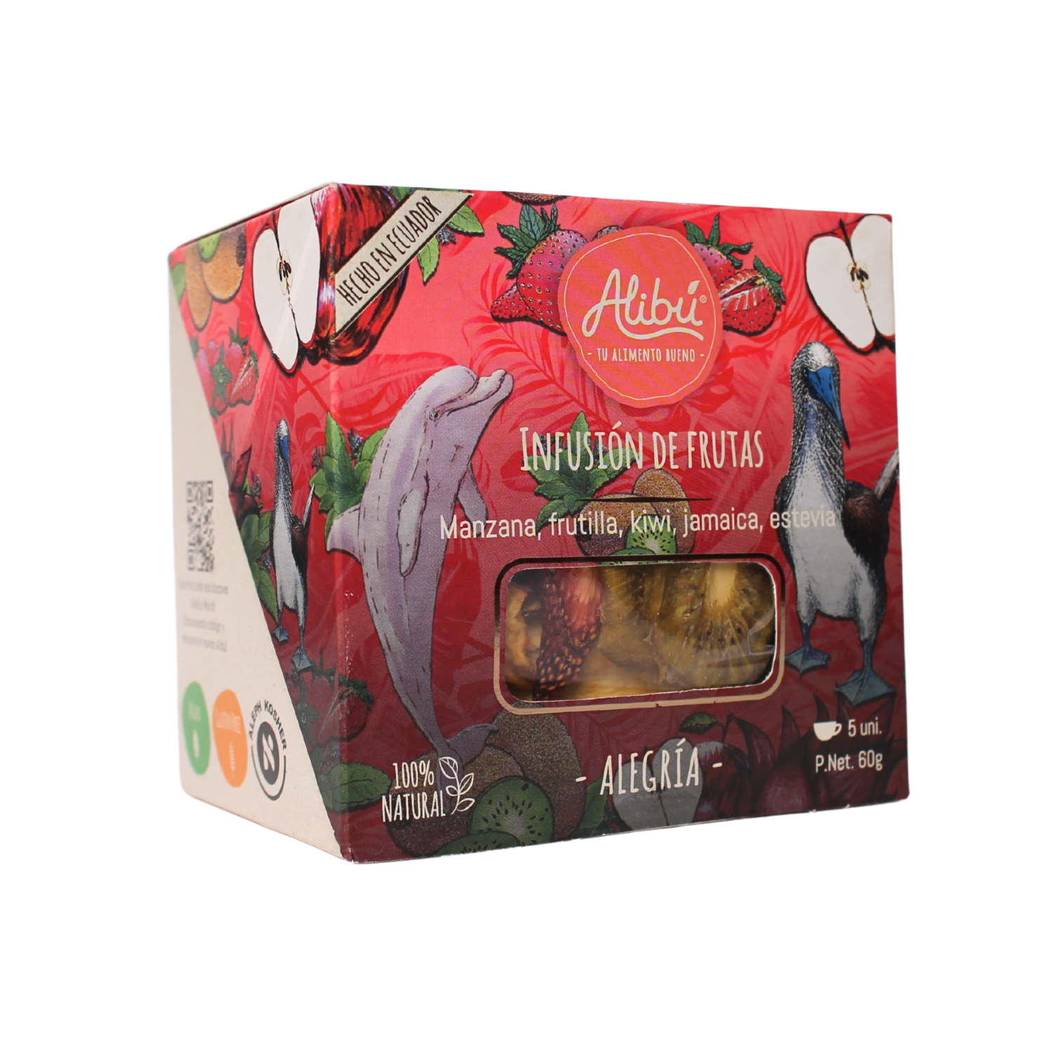 Infusión De Frutas Deshidratadas Alegría ALIBU 60 G
