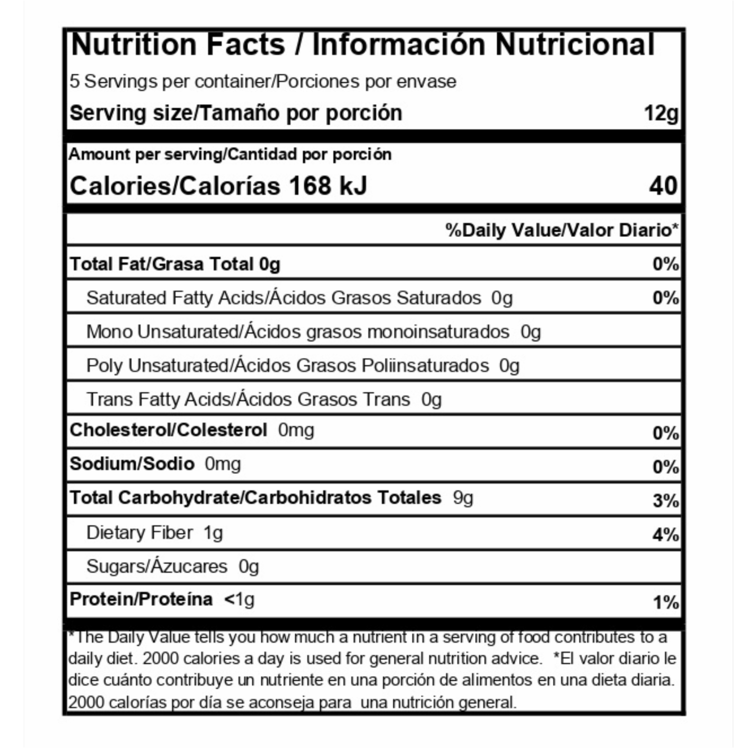 Infusión De Frutas Deshidratadas Alegría ALIBU 60 G