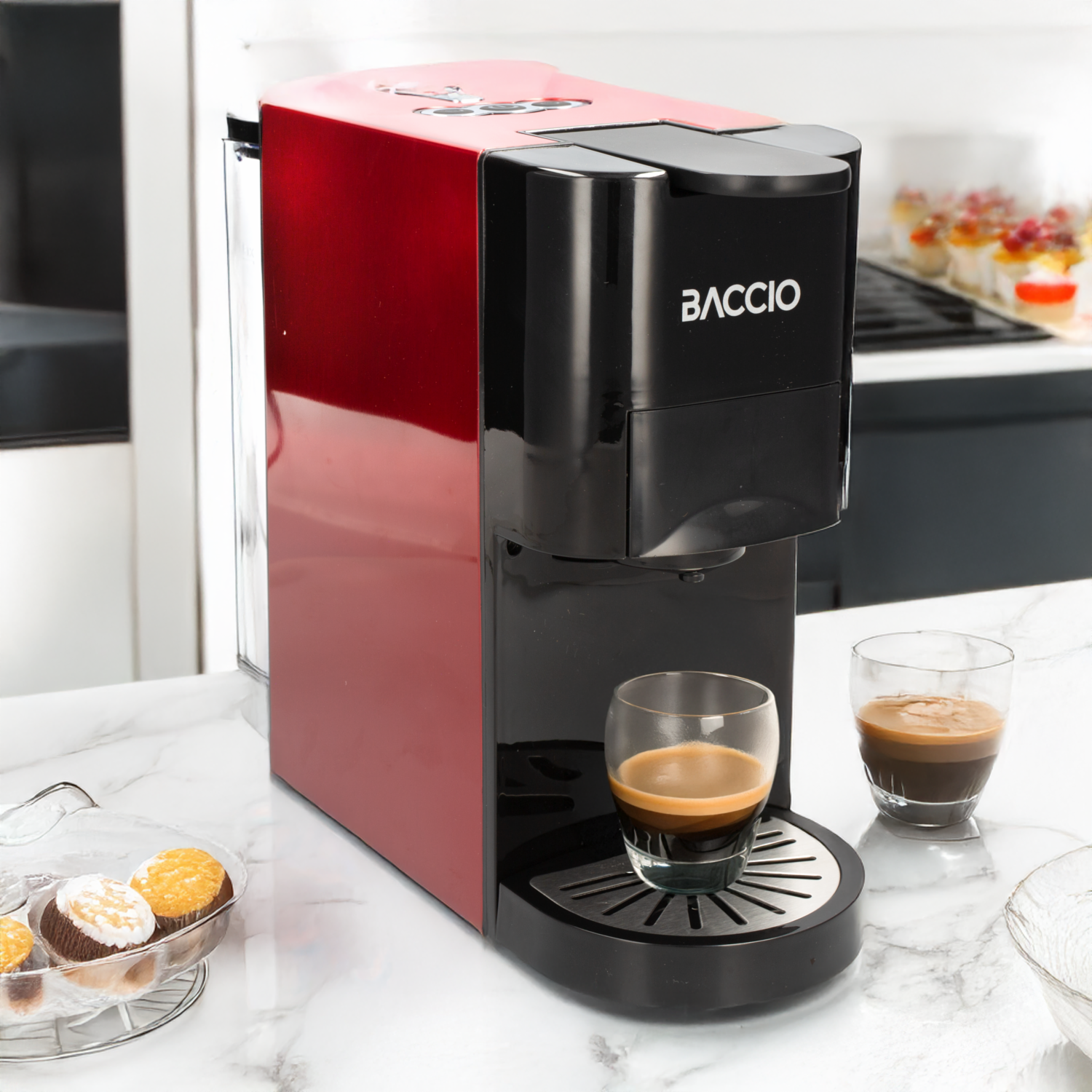 Cafetera Eléctrica Multiformato A-513F BACCIO 0.8 Litros
