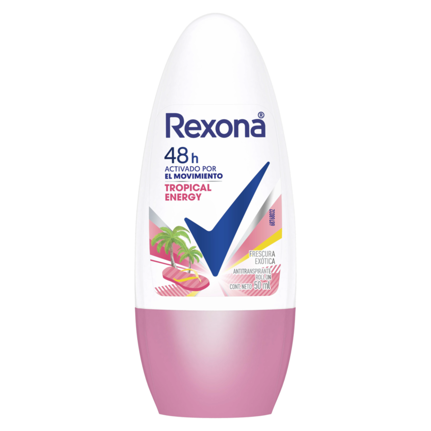Desodorante En Roll On Teens Tropical Energy REXONA 50 Ml