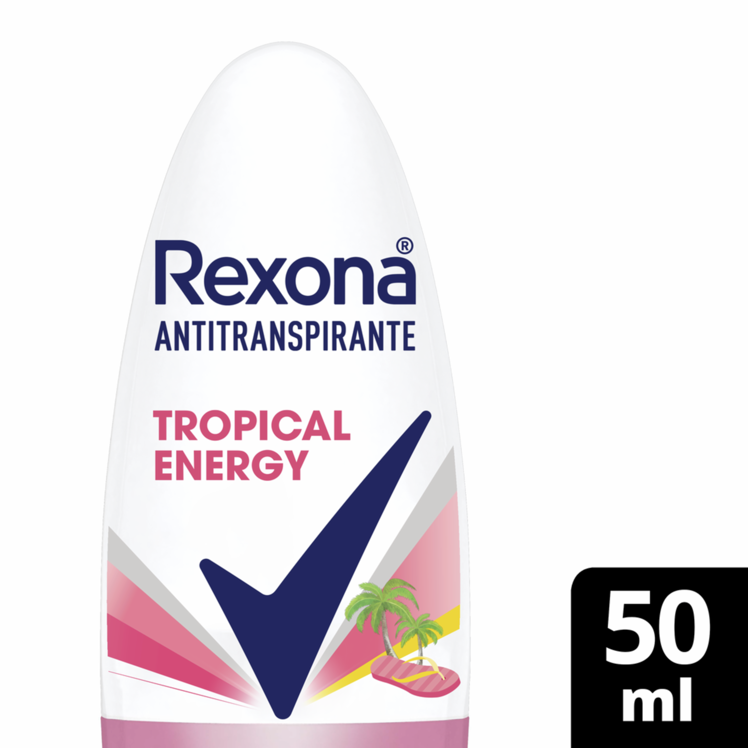 Desodorante En Roll On Teens Tropical Energy REXONA 50 Ml