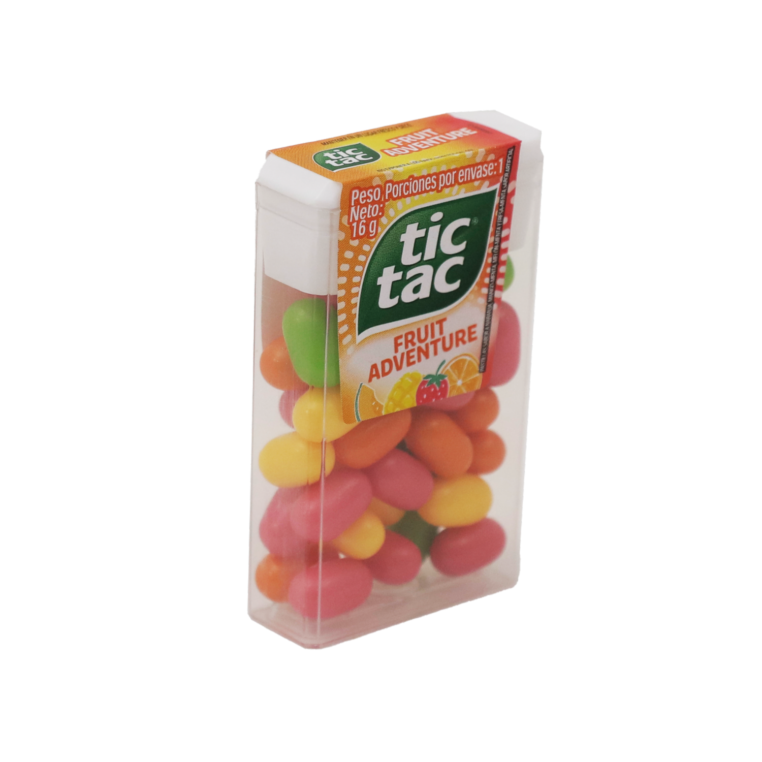 Caramelo Masticable Sabor Fruit Adventure TIC TAC 16 G