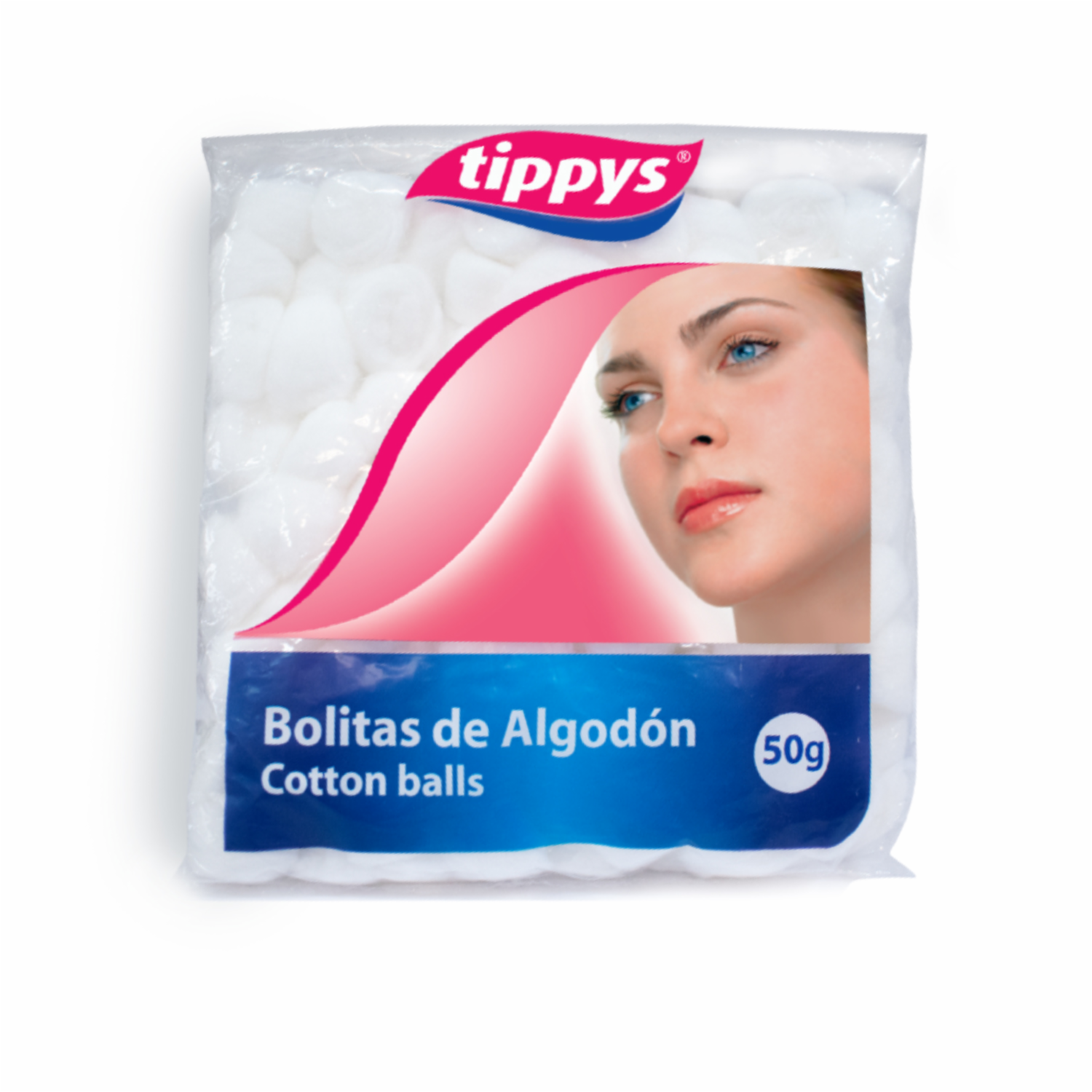 Algodón Multiuso En Bolitas TIPPYS 50 G