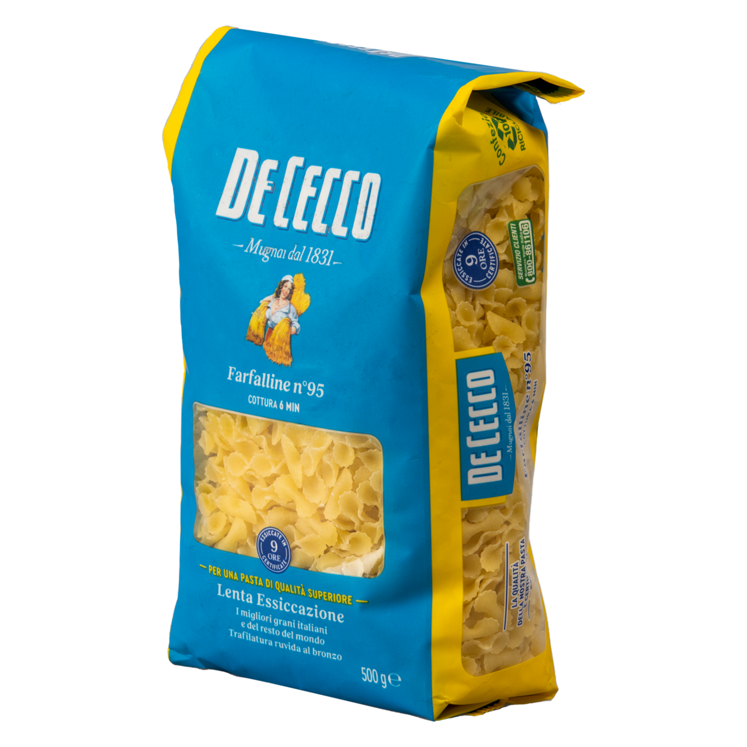Farfaliline Pasta DE CECCO Funda