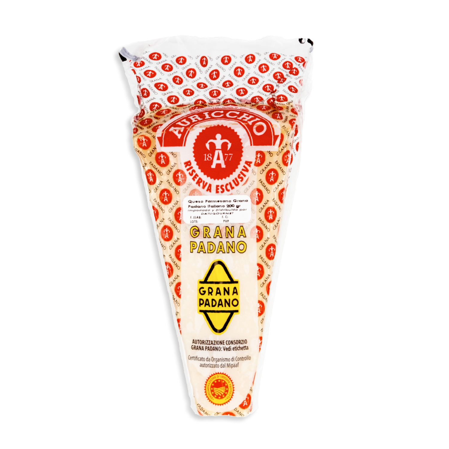 Queso Parmesano Grana Padano AURICCHIO 200 G