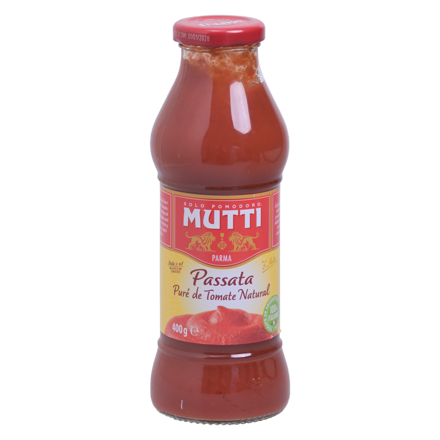 Pure De Tomate Clásico MUTTI 400 G