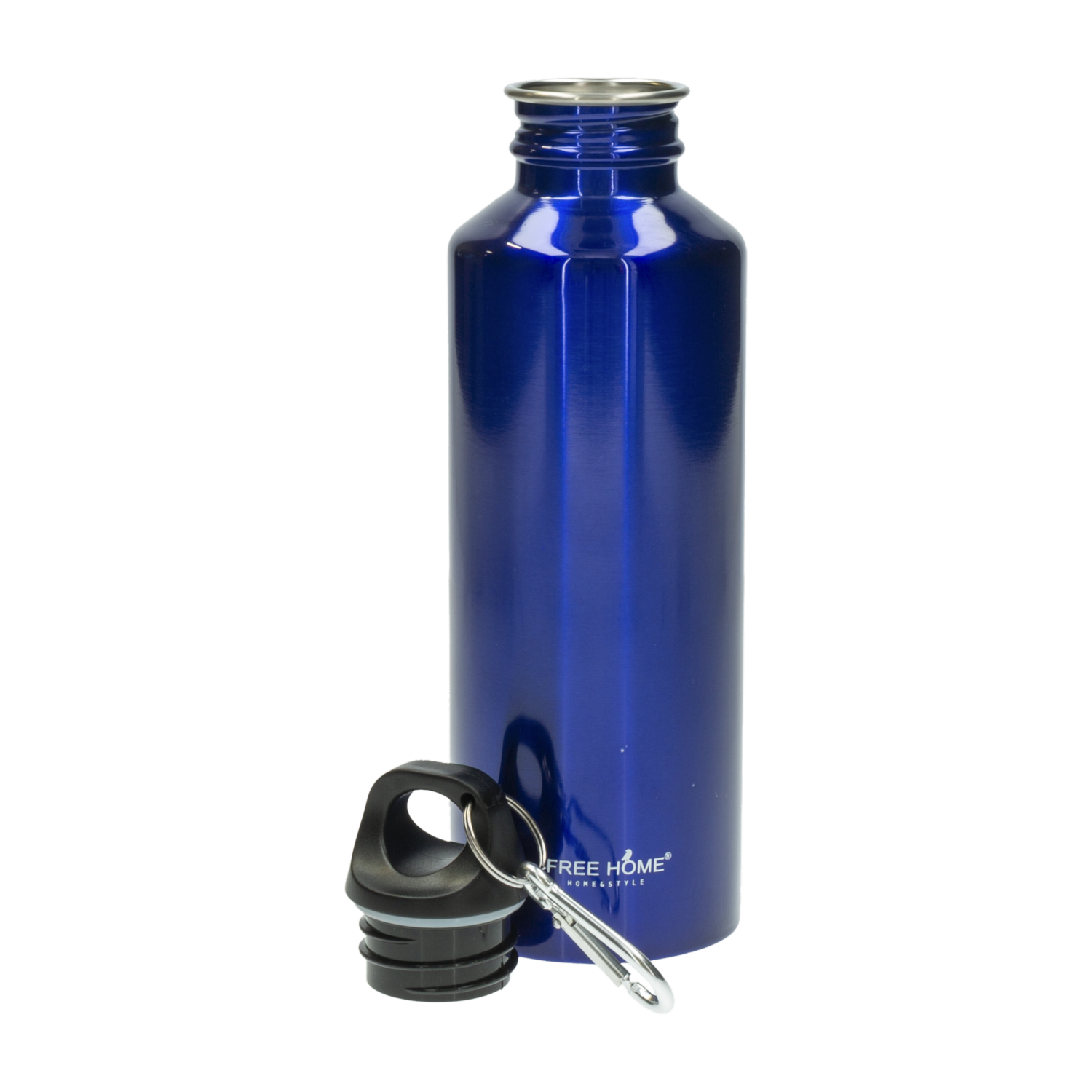 Tomatodo Metálica Deportiva Azul FREE HOME 750Ml