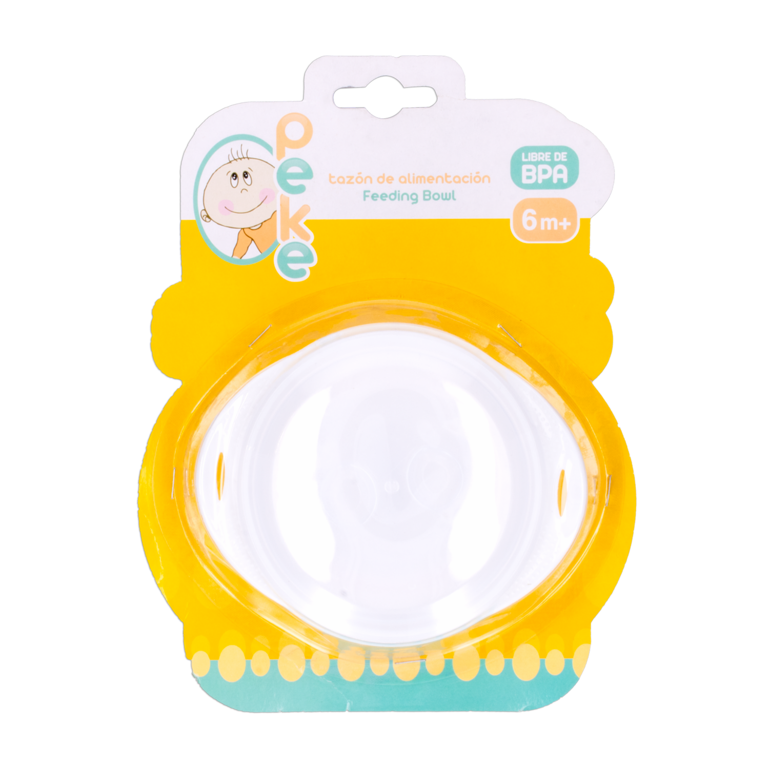 Set Infantil Plato Con Tapa Y Ventosa En Color Rosa PEKE Unidad