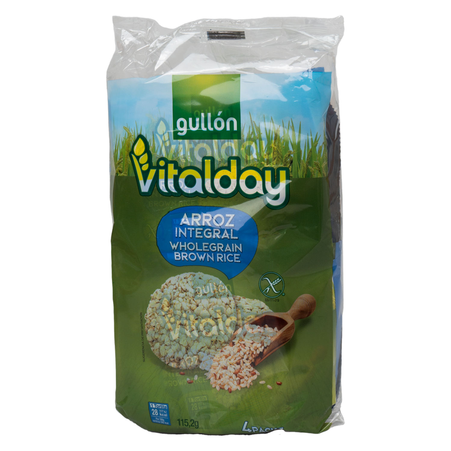 Tortas De Arroz Integral GULLÓN X 4 Uds