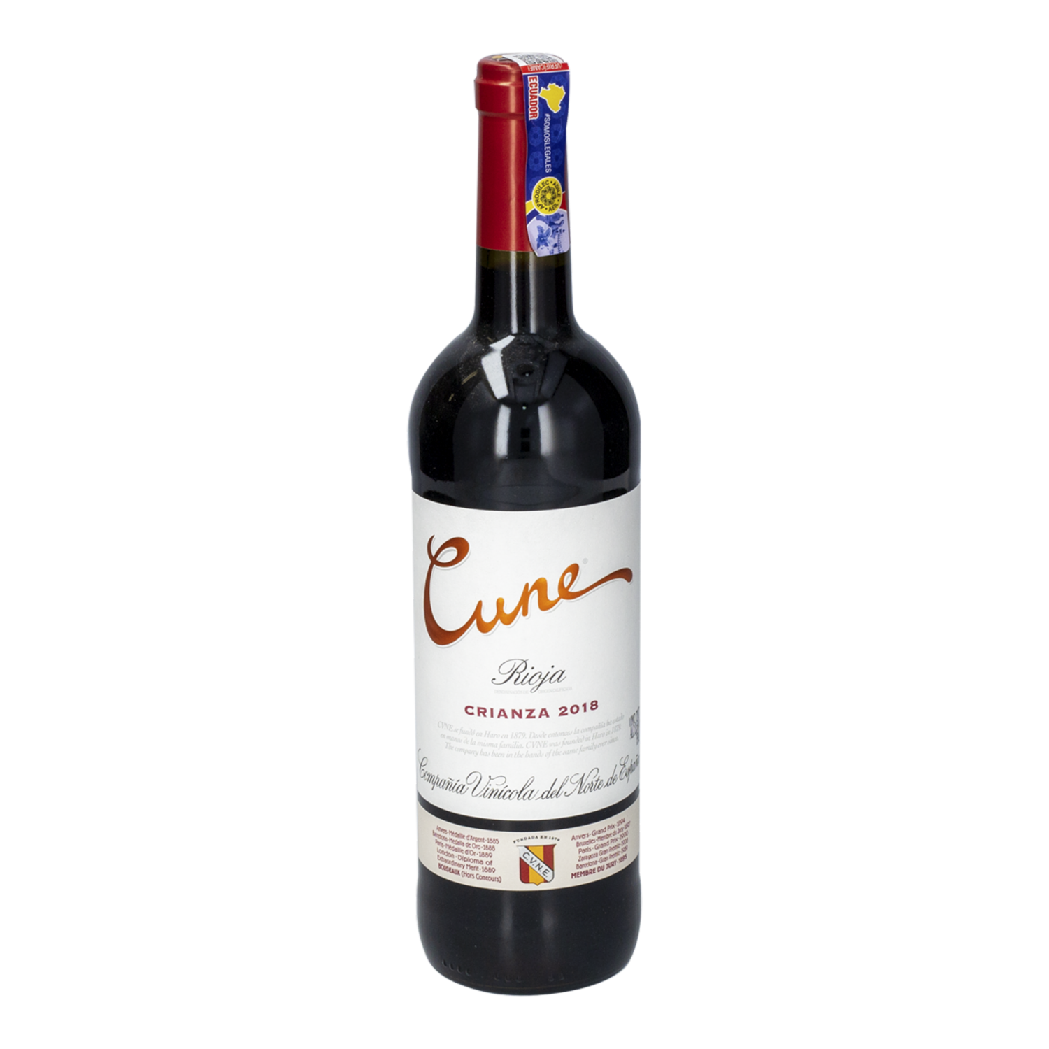 Vino Tinto Crianza CUNE 750 Ml