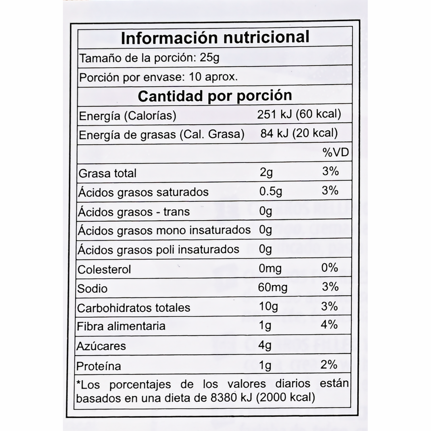 Churros Rellenos De Crema De Cacao MAHESO 240 G