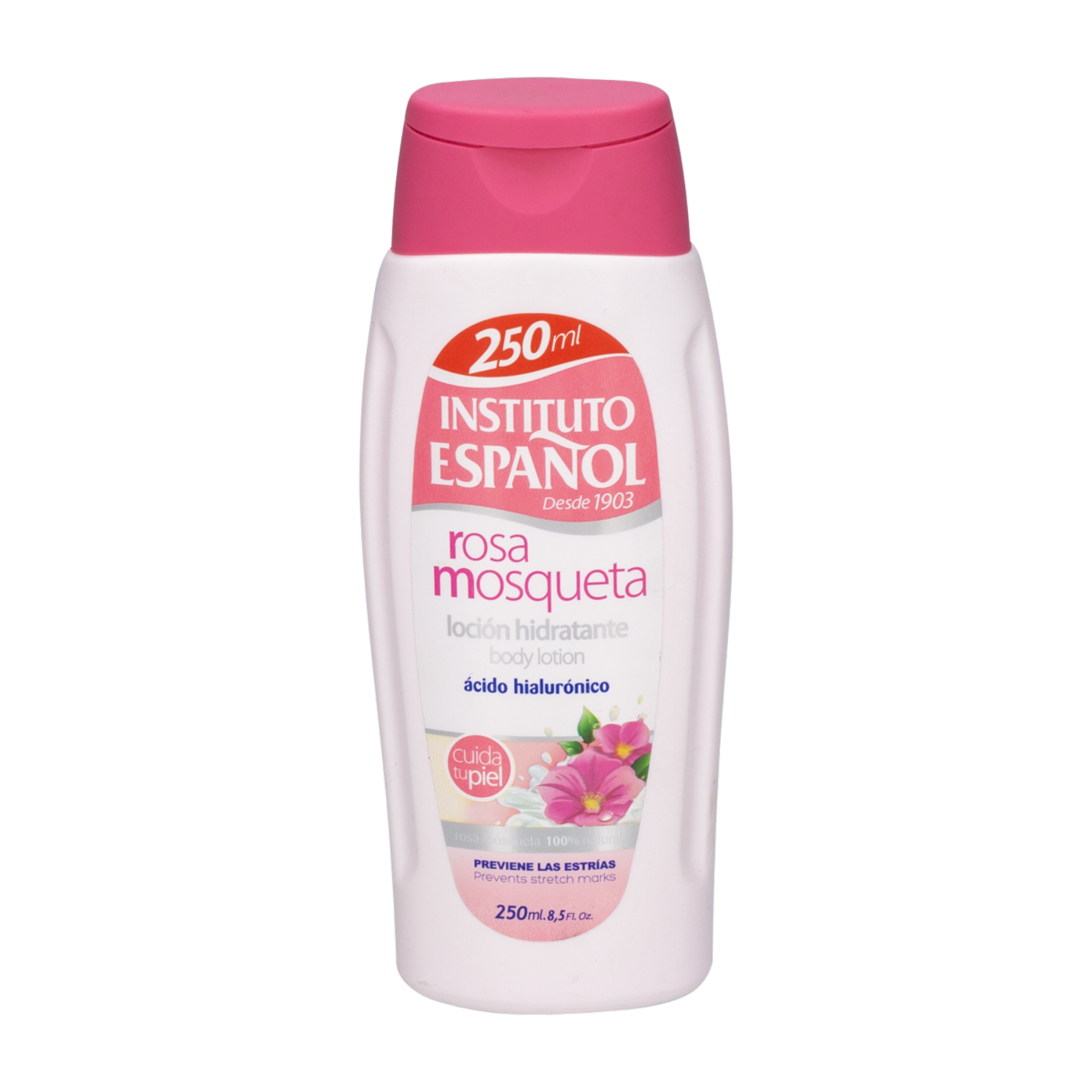 Loción Corporal Rosa Mosqueta Y Ácido Hialurónico INSTITUTO ESPAÑOL 250 Ml