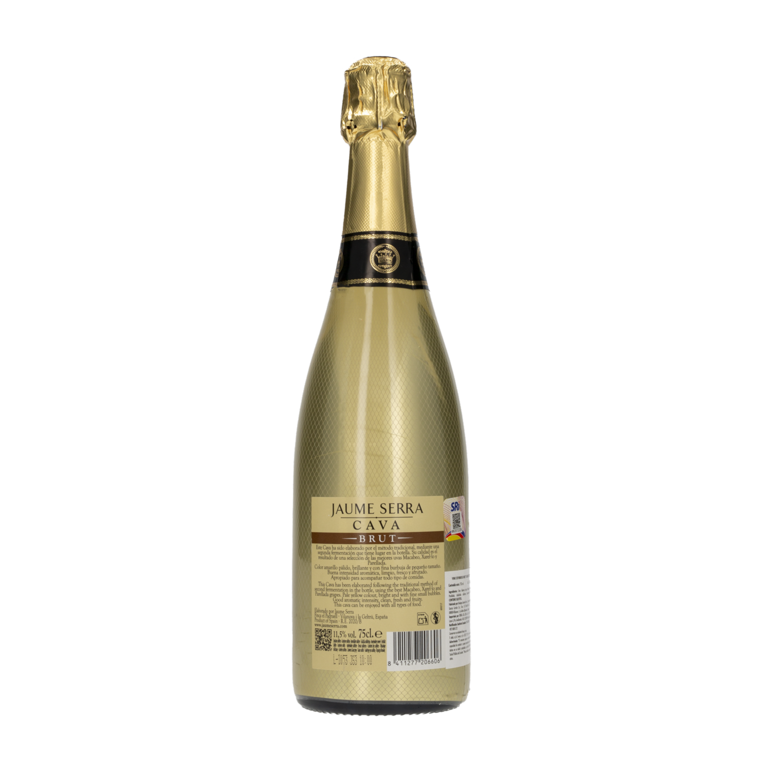 Vino Espumante Cava Serra Brut JAUME SERRA 750 ML